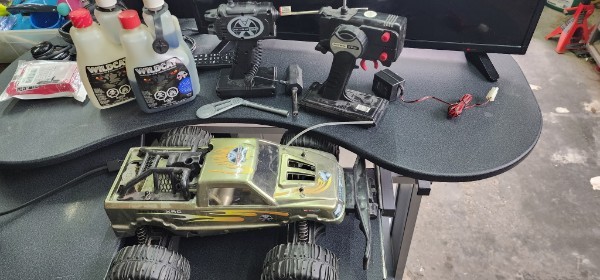 Nitro XRC Remote Control Monster Truck with Controllers and Fuel