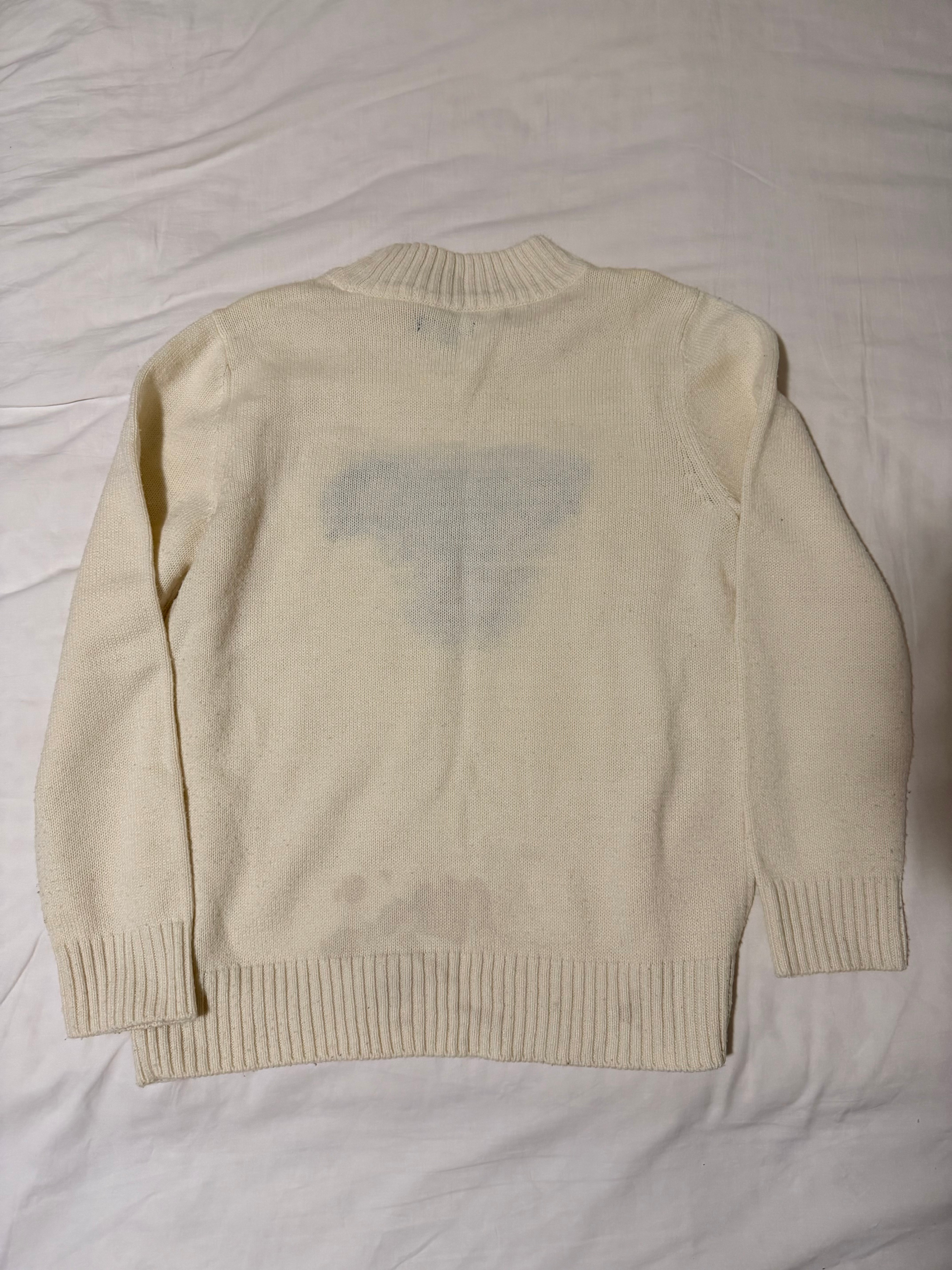 SPAO Puppy Knit Sweater – Cream – Size L - photo 5