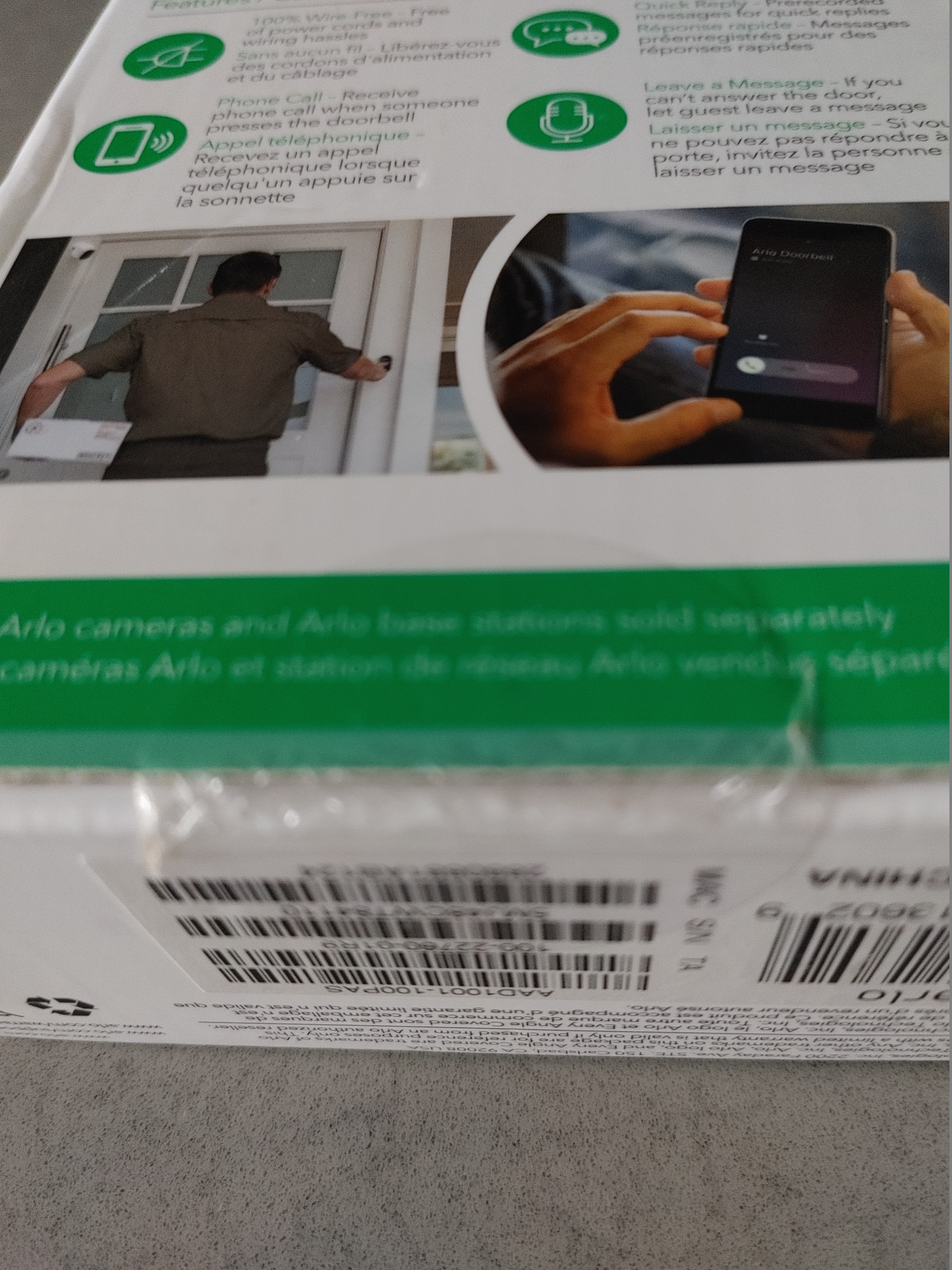 Sealed Arlo Audio Doorbell - photo 3