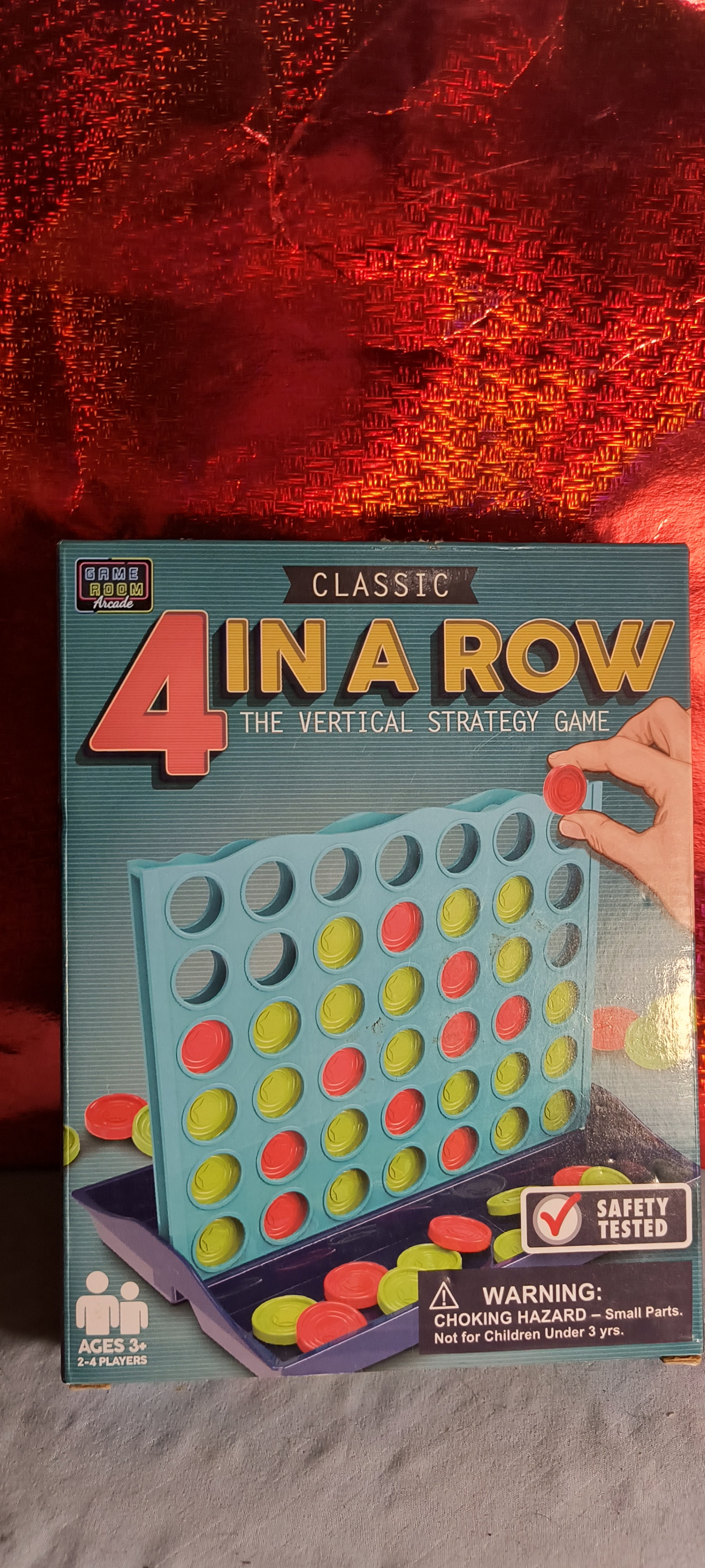 Classic 4 In A Row Board Game | Game Room l Strategy Game!!