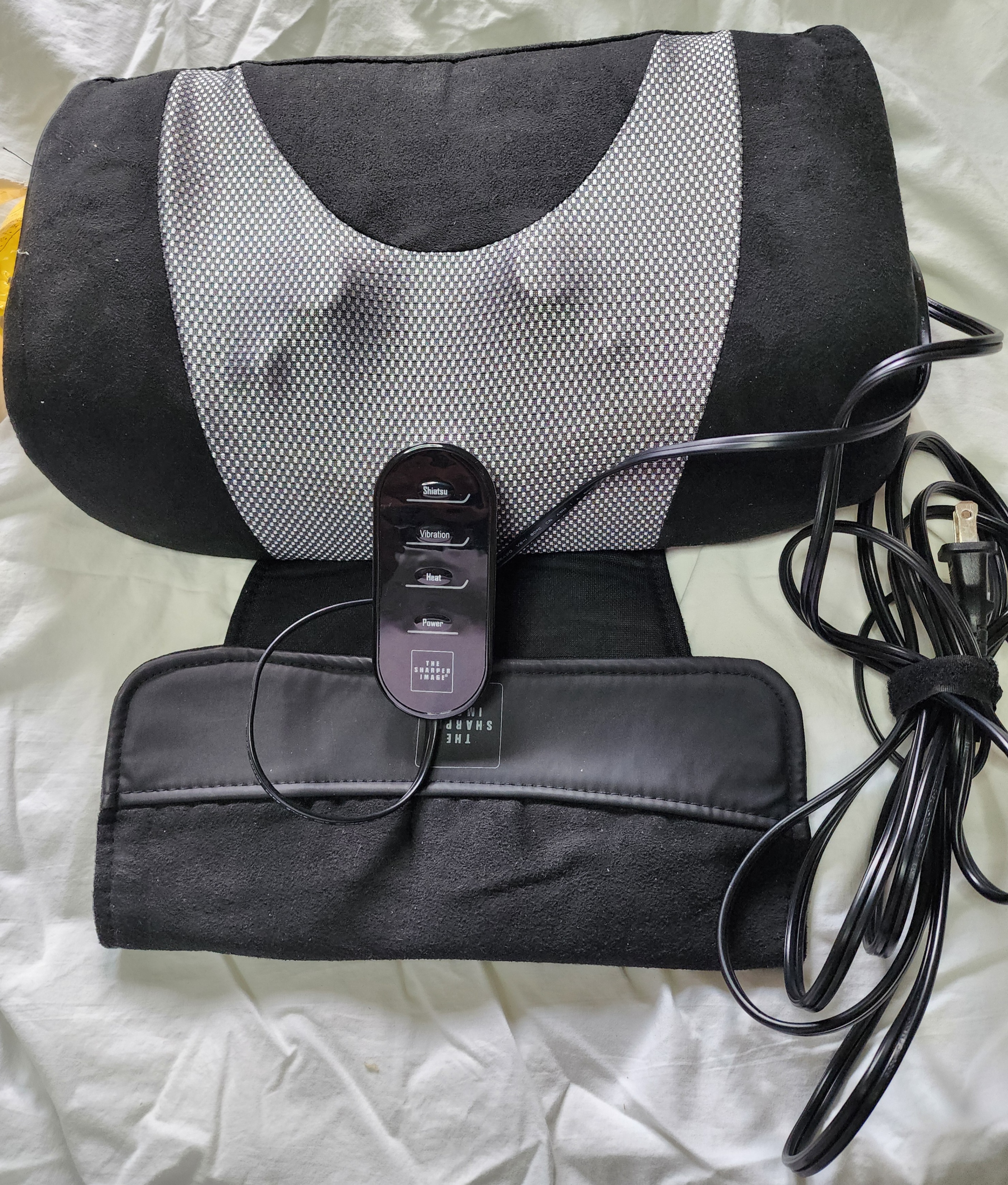 The Sharper Image Shiatsu Massage Pillow