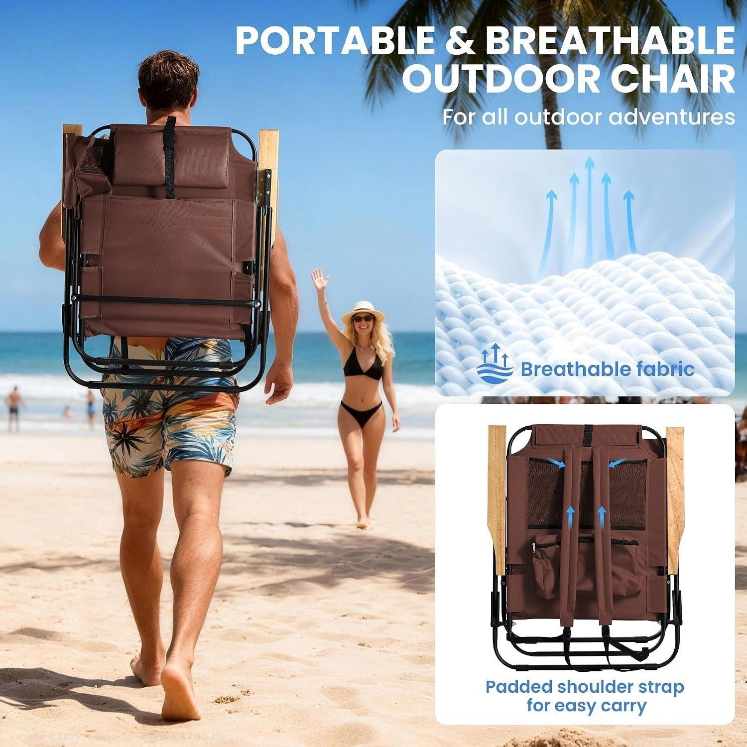 Portable Outdoor Chair F206-MWBC-023