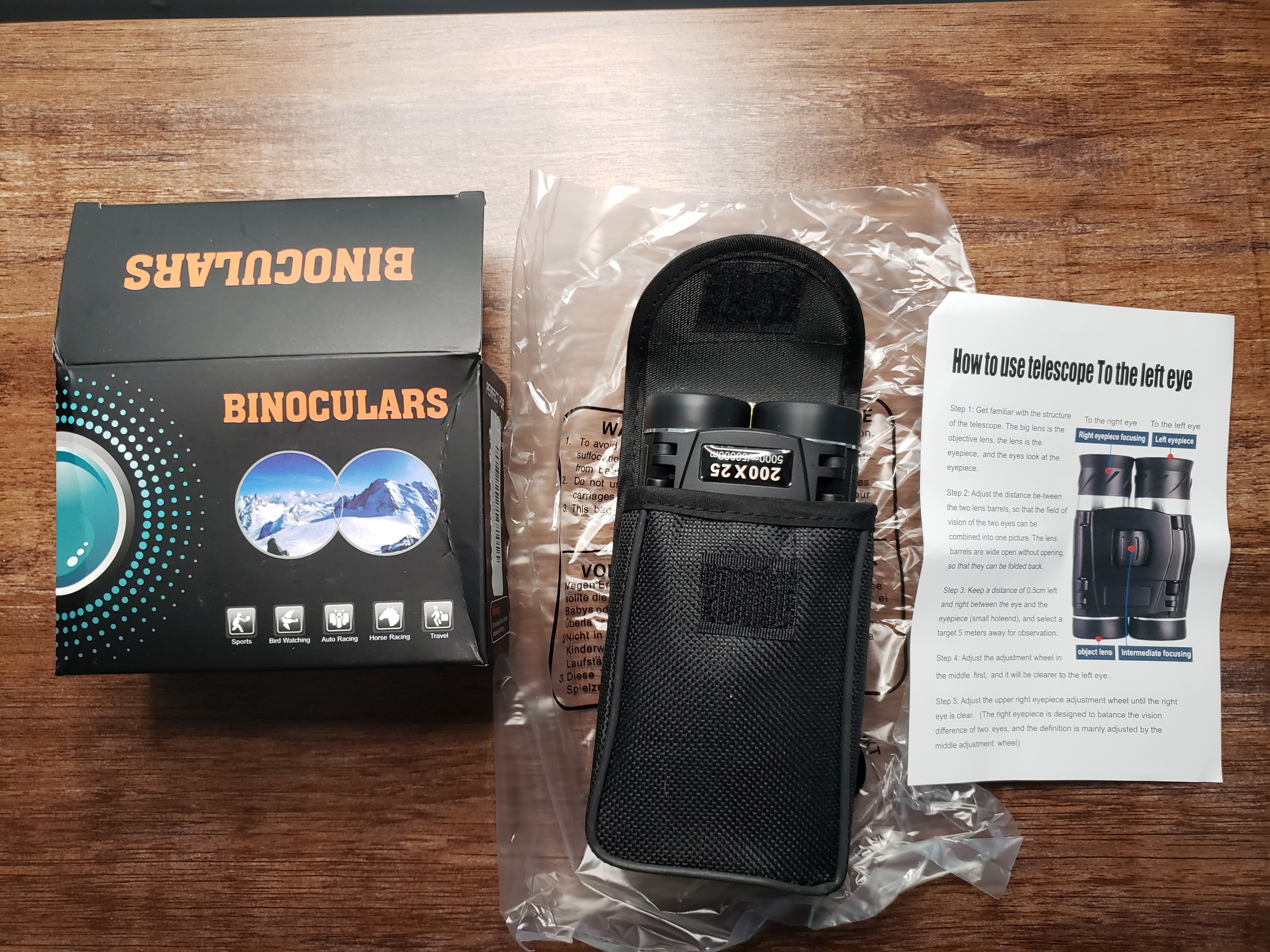 Compact Travel Binocular - photo 2
