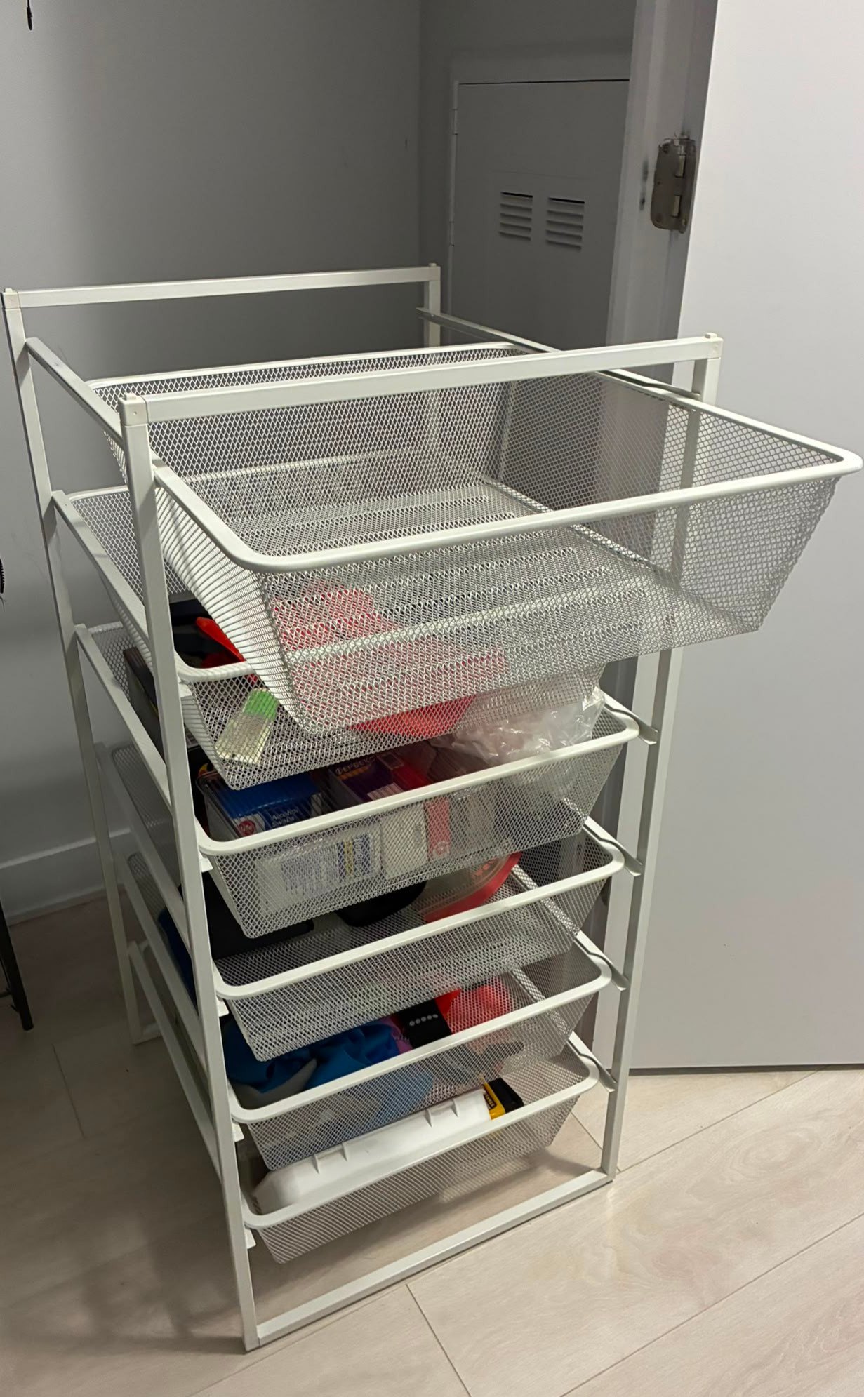 IKEA JONAXEL Storage Unit with 6 Baskets