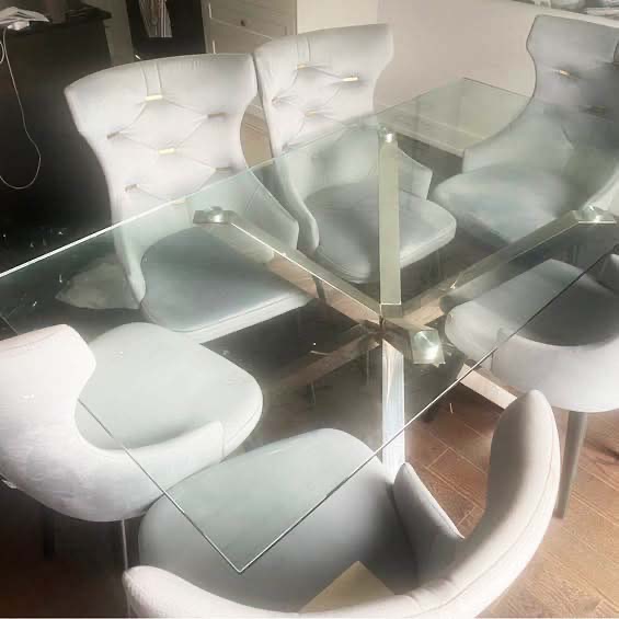 Elegant glass table - photo 3