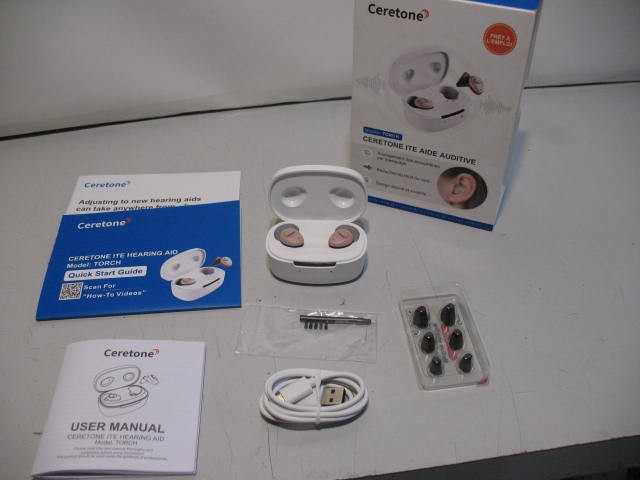 Ceretone Rechargeable Hearing Aids, Torch Model, BRAND NEW - photo 2