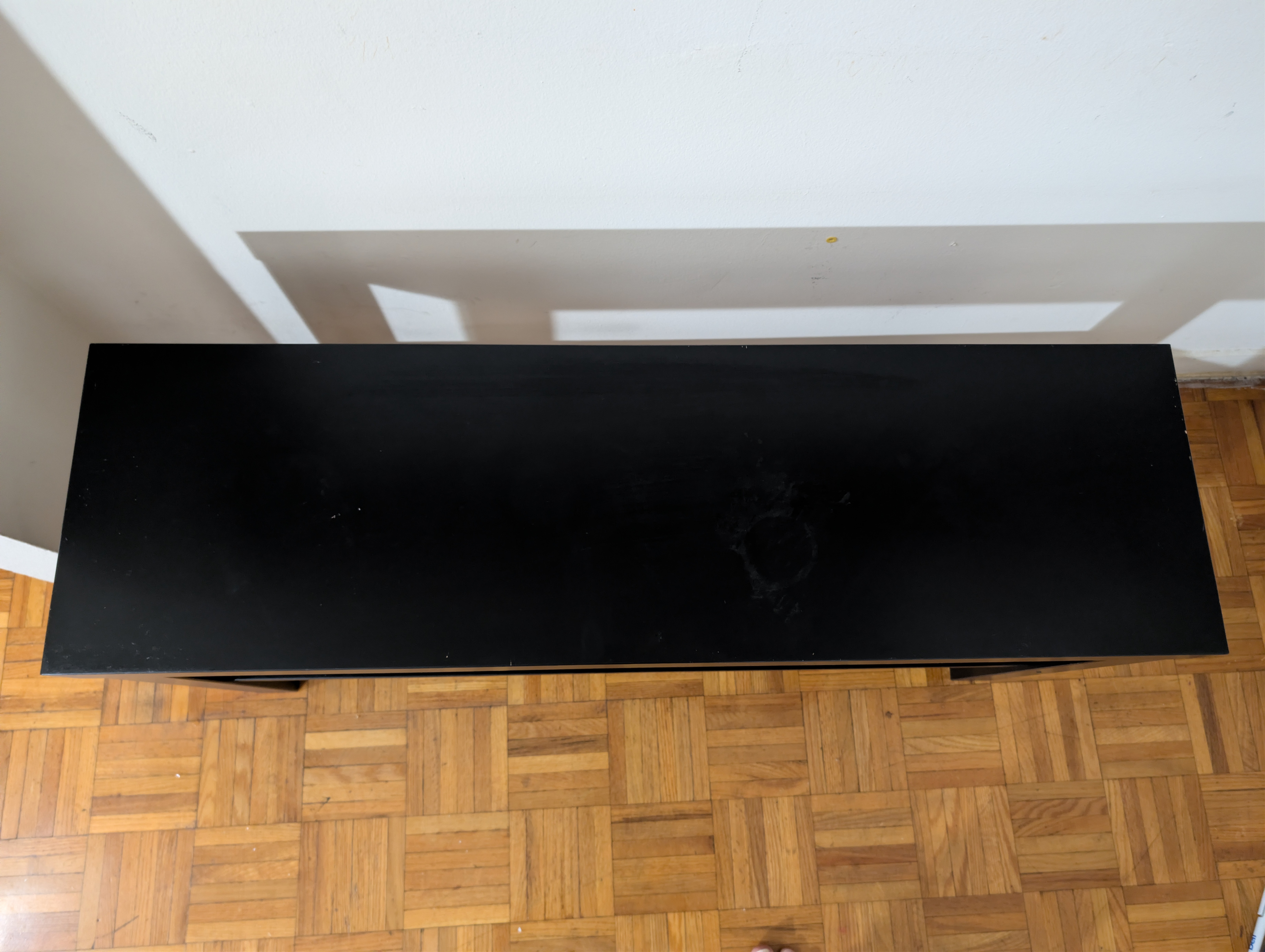‼️MOVING OUT SALE‼️IKEA Black Console Table with Shelf - photo 2