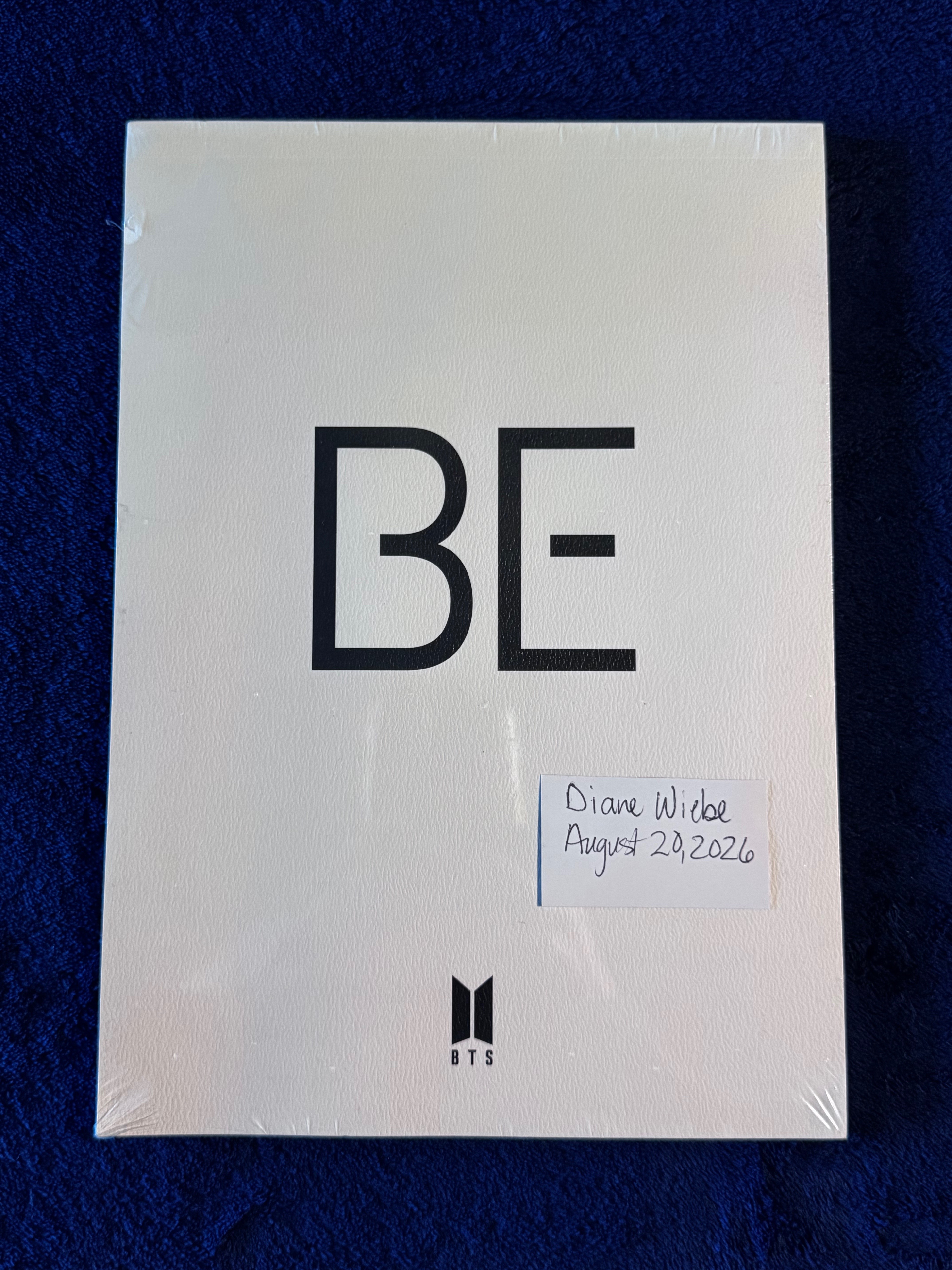 SEALED Kpop BTS BE Weverse Preorder Gift (lyric note + postcard)