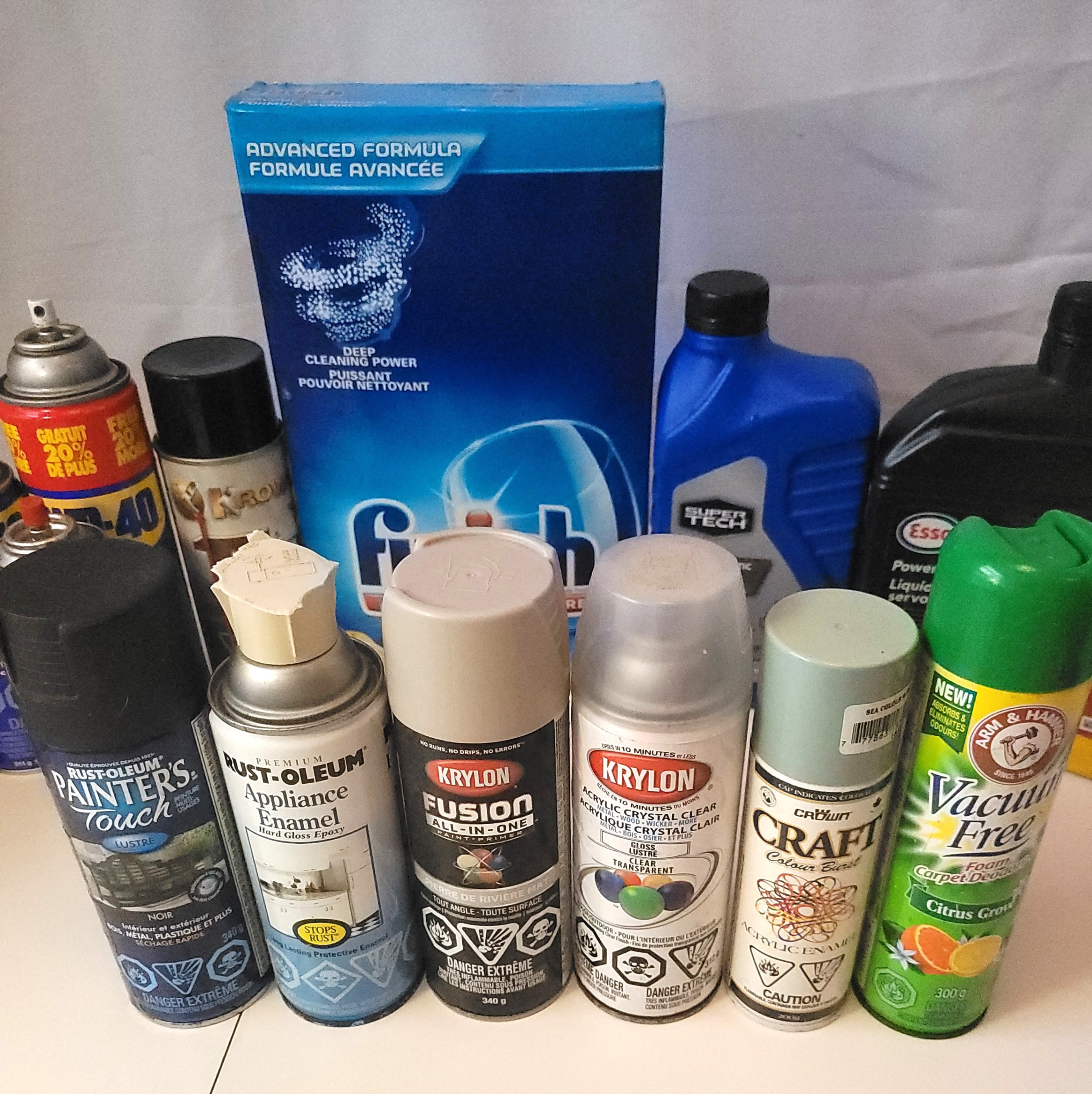 Trusted Seller Garage & Home Cleaning Lot w Storage Tote - photo 3