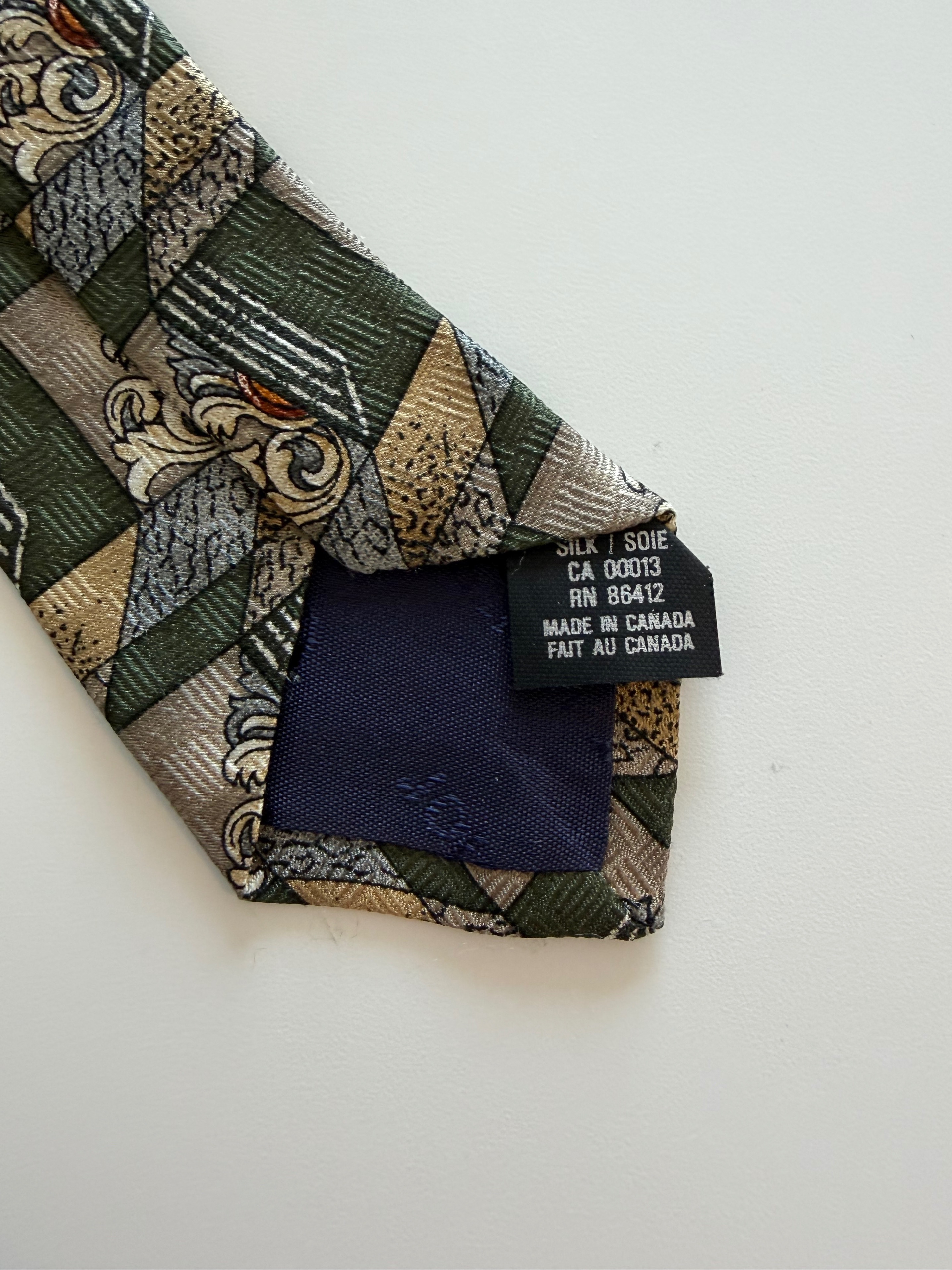 Christian Dior Monsieur Vintage Silk Tie 4" - photo 4