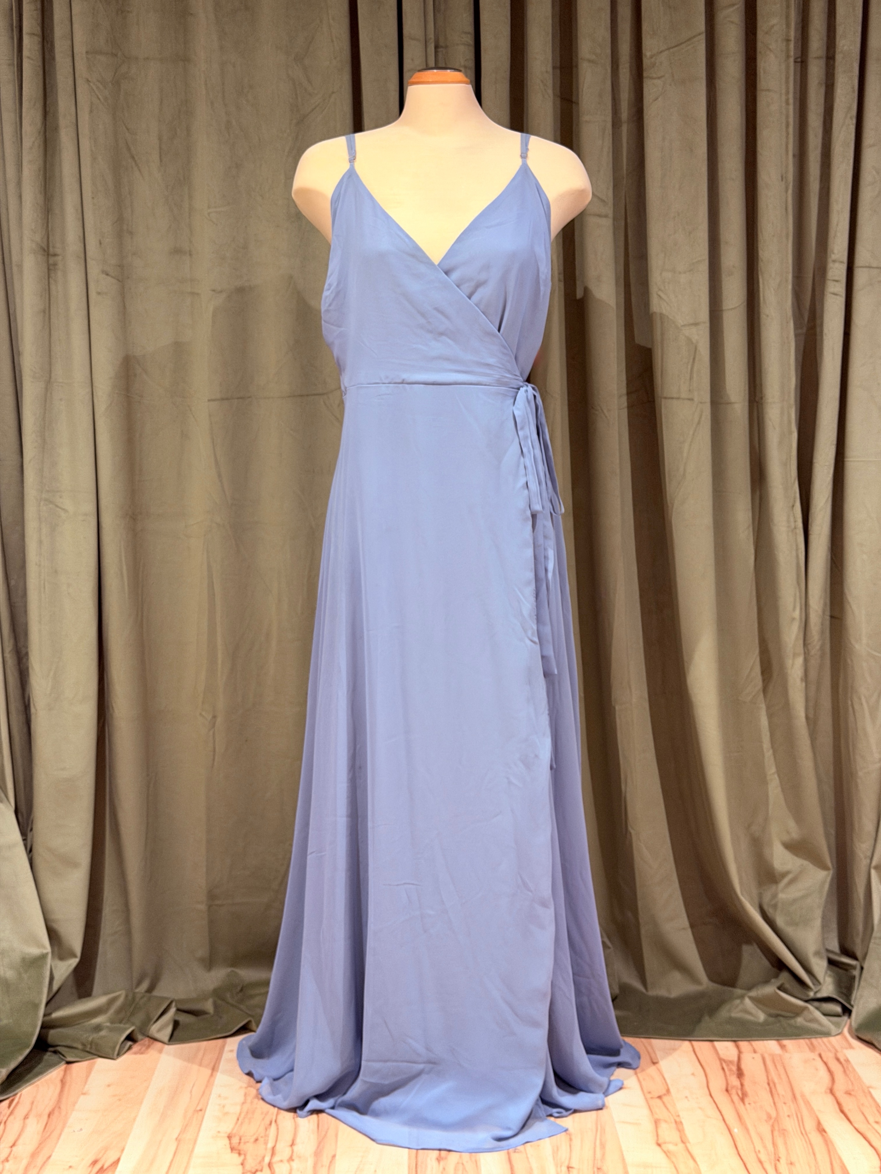 Plus Size Birdy Grey Floor Length Dress Size 2X