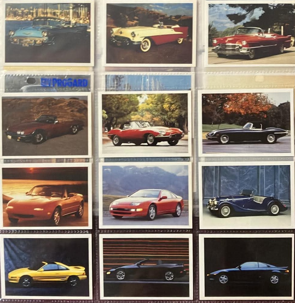 Vintage 1991 Panini Dream Cars Collectible Trading Cards 94 Card