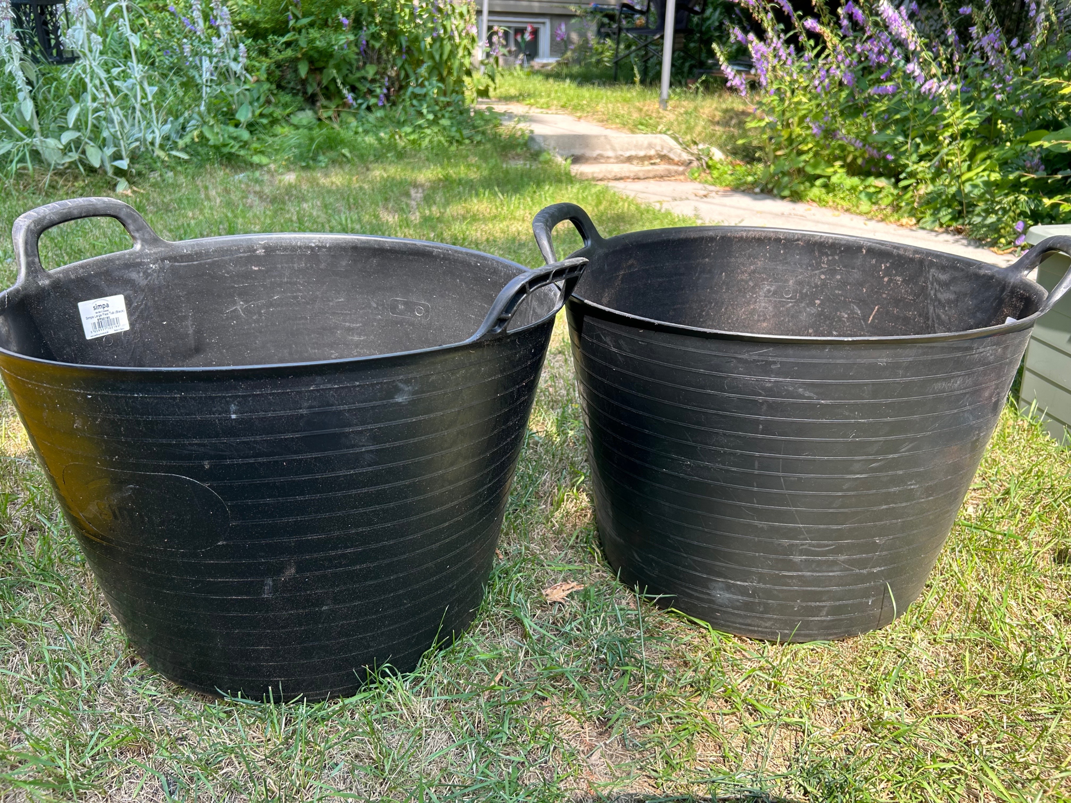 42L Flexible Plastic Tub/Bucket