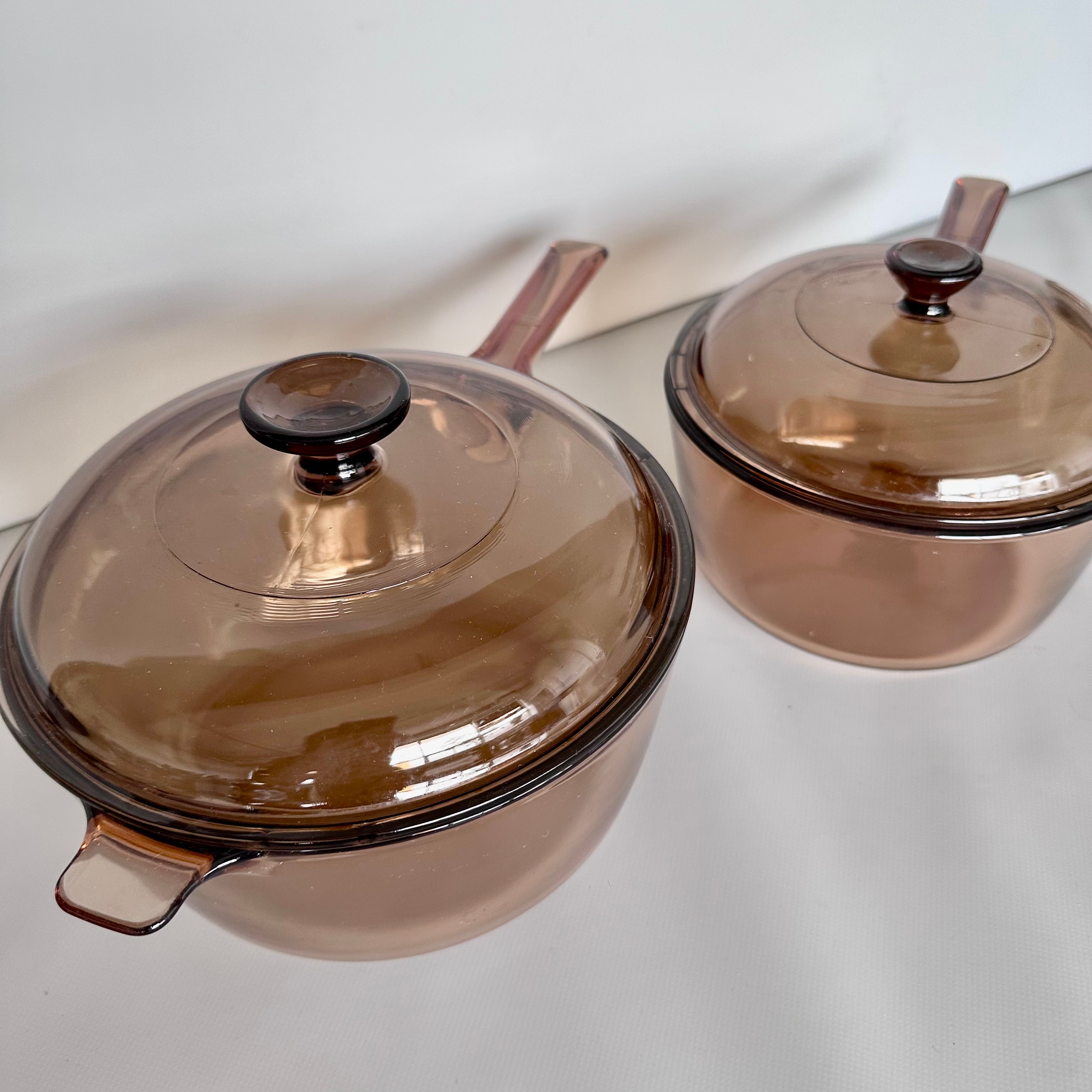 Vision Glass Cookware 2.5 and 1.5 L Pot Set - photo 2