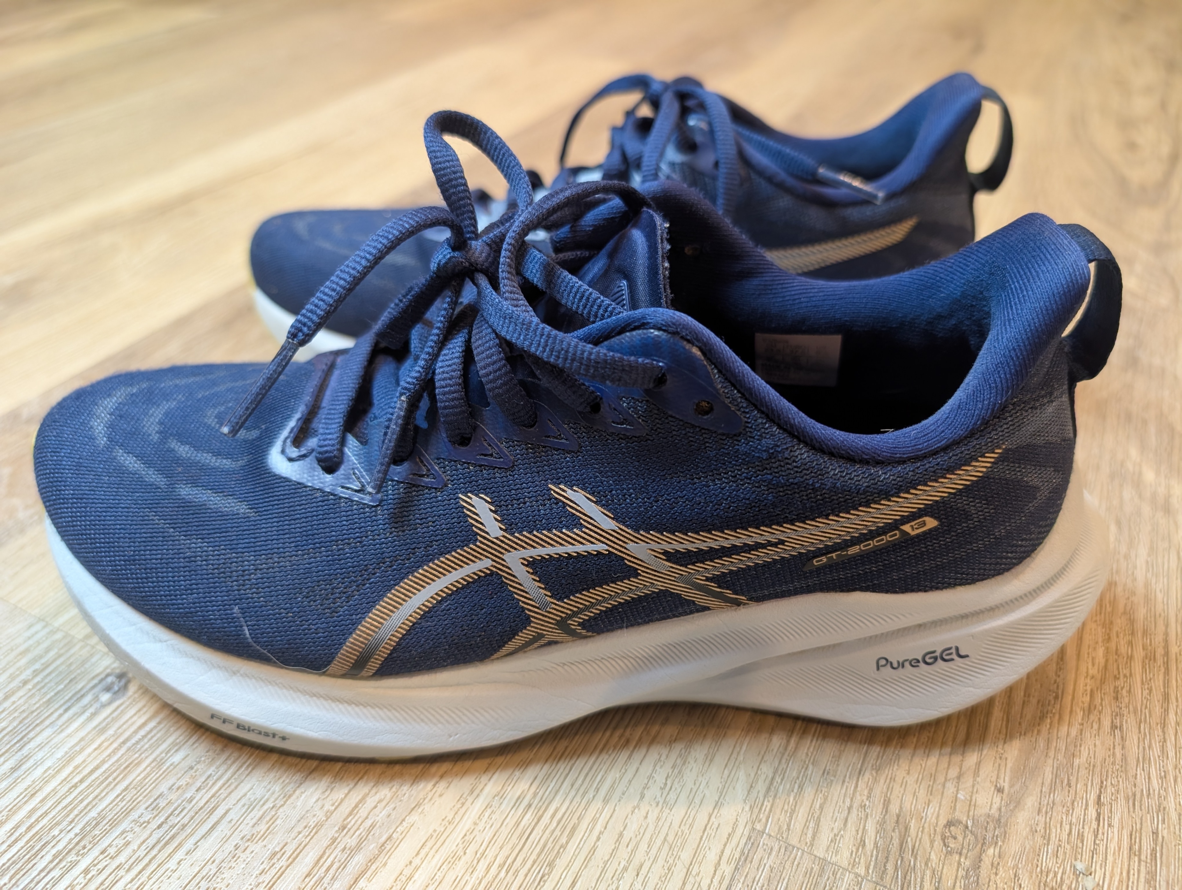 ASICS GT-2000 13 - Women's 6.5 (US) - Navy Blue / Gold - photo 4