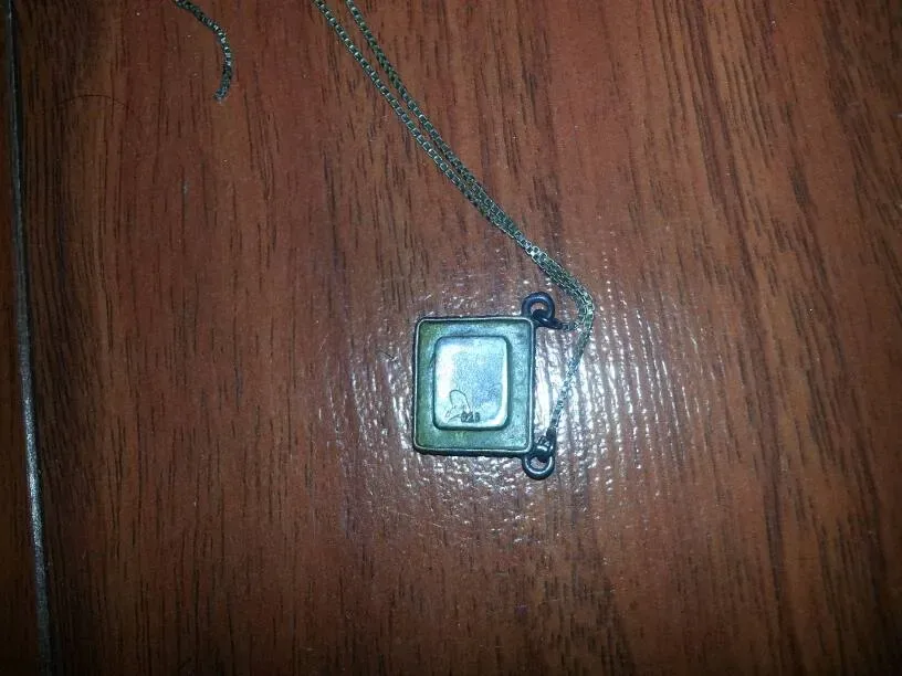 Lovely Real Sterling Silver Vintage Pendant And Chain Necklac... - photo 4
