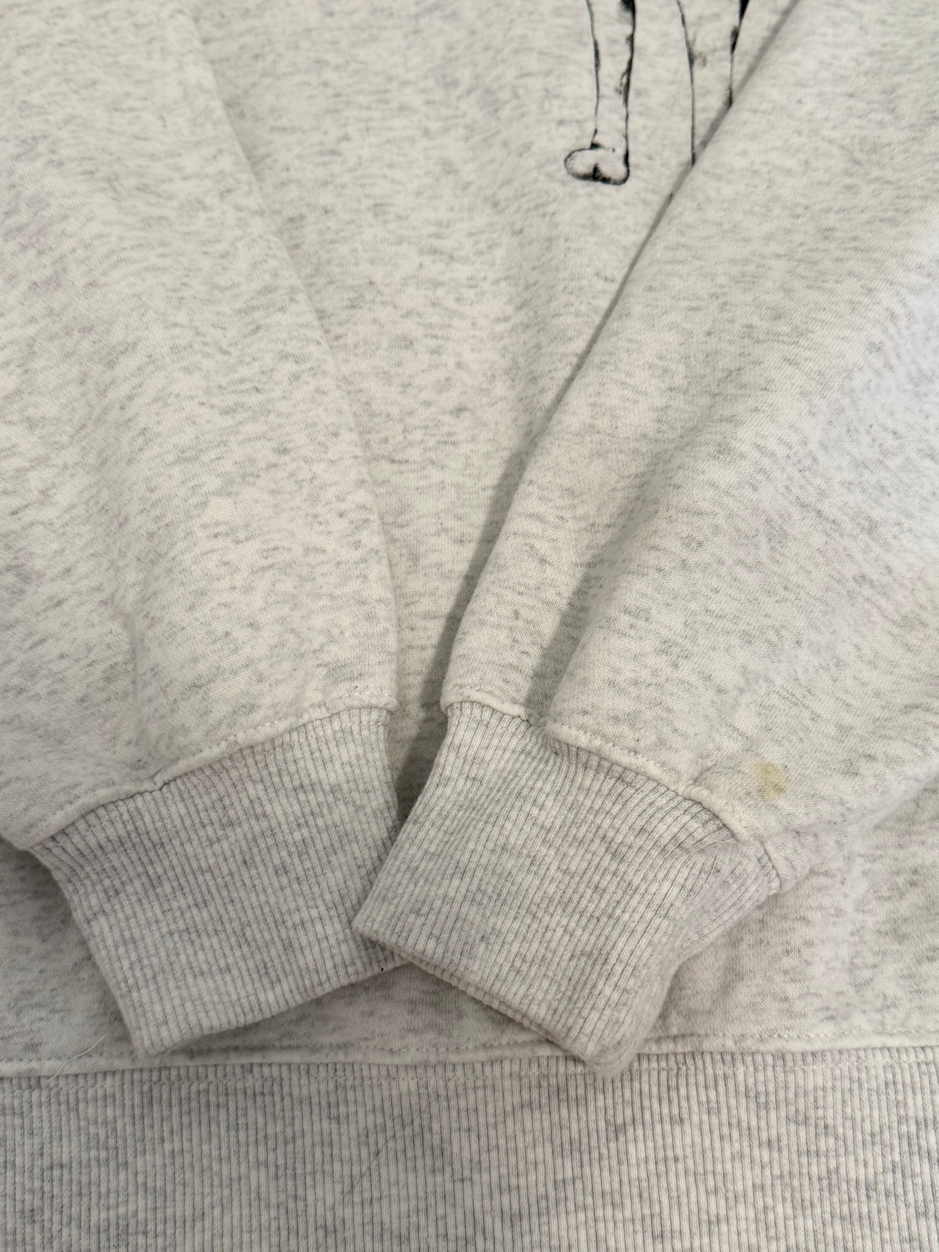 GU American Foxhound Graphic Sweatshirt – Size S – Light Grey - photo 4
