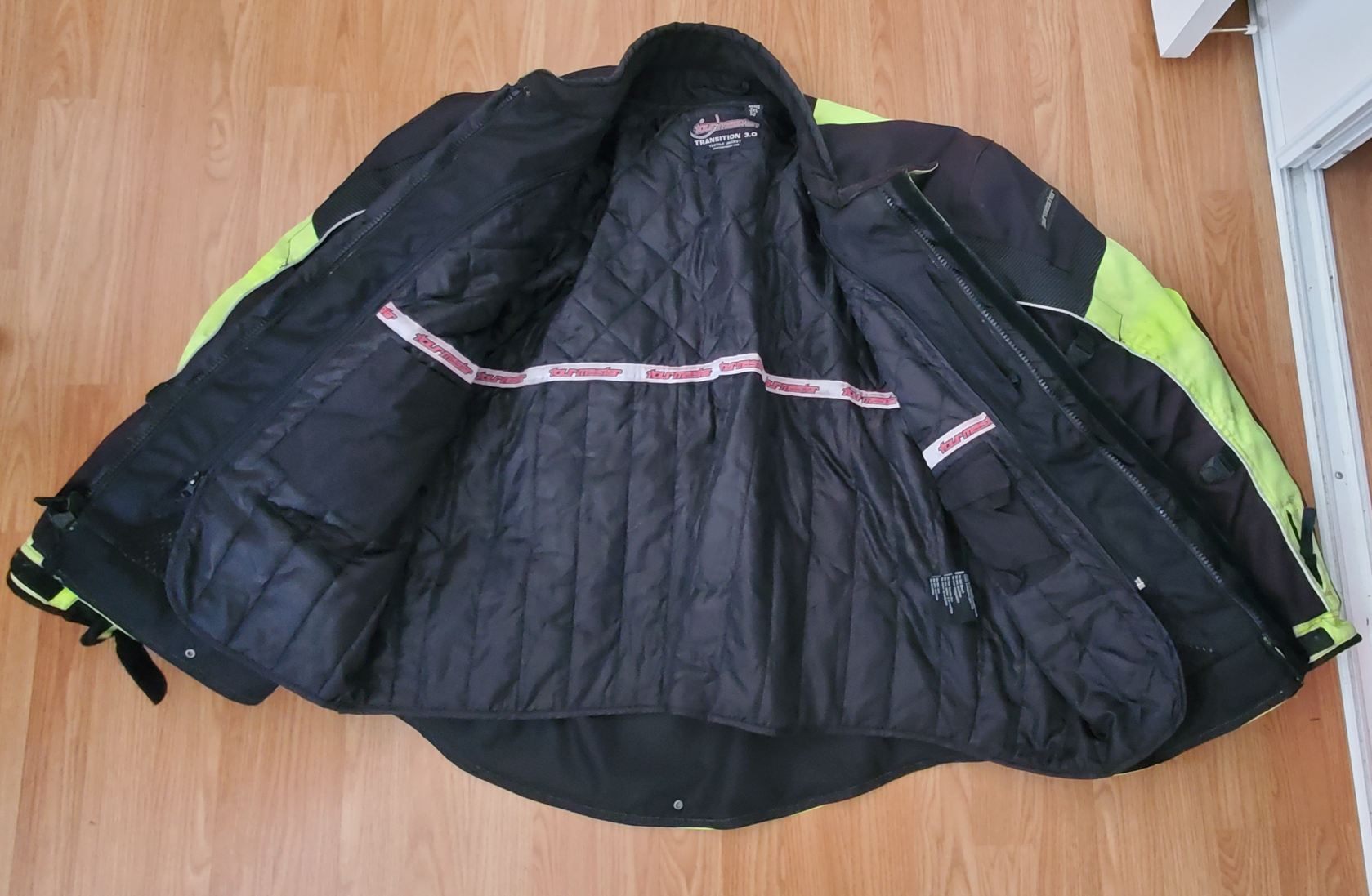 TOURMASTER TRANSITION 3 HI-VIZ MOTORCYCLE JACKET - SIZE 3XL - photo 2