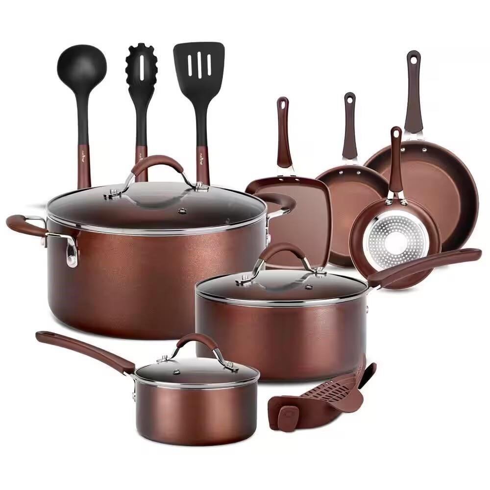 Cookware Set with Kitchen Tools