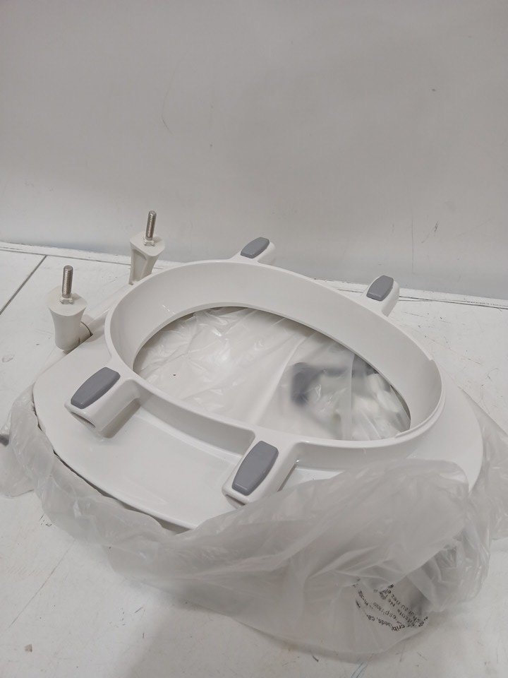NEVER USED Bemis Elongated Steadfast Raised Toilet Seat - 3" - photo 3