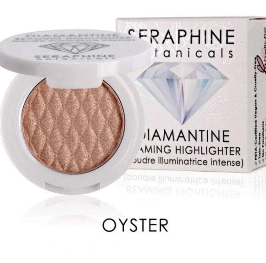 Seraphine Botanicals Diamantine Beaming Highlighter - Oyster - photo 3