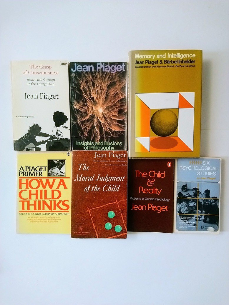 Jean Piaget books!