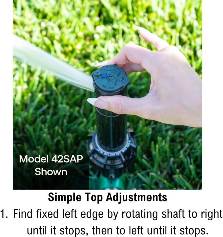 Rain Bird 42SASPG Gear Drive Rotor Sprinkler on Spike - photo 5