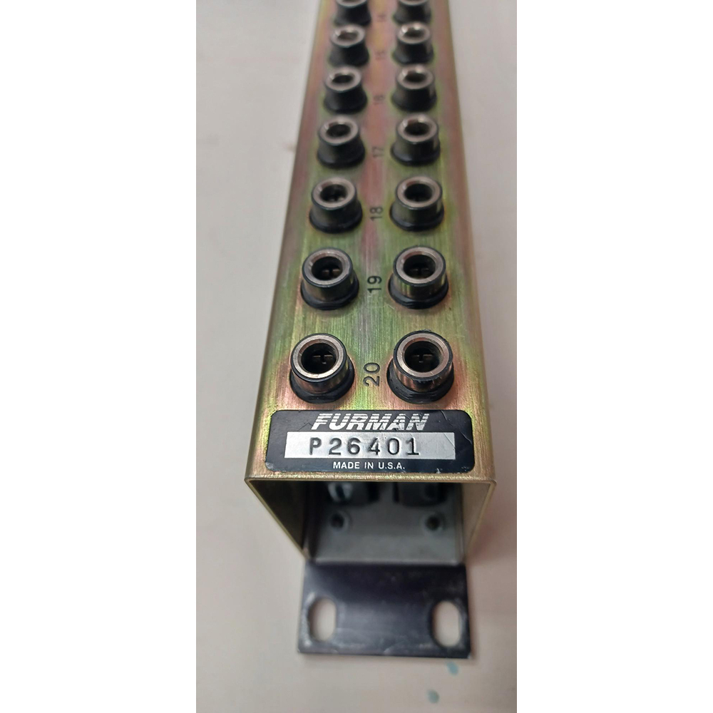 Furman 1/4 " patch bay - photo 3