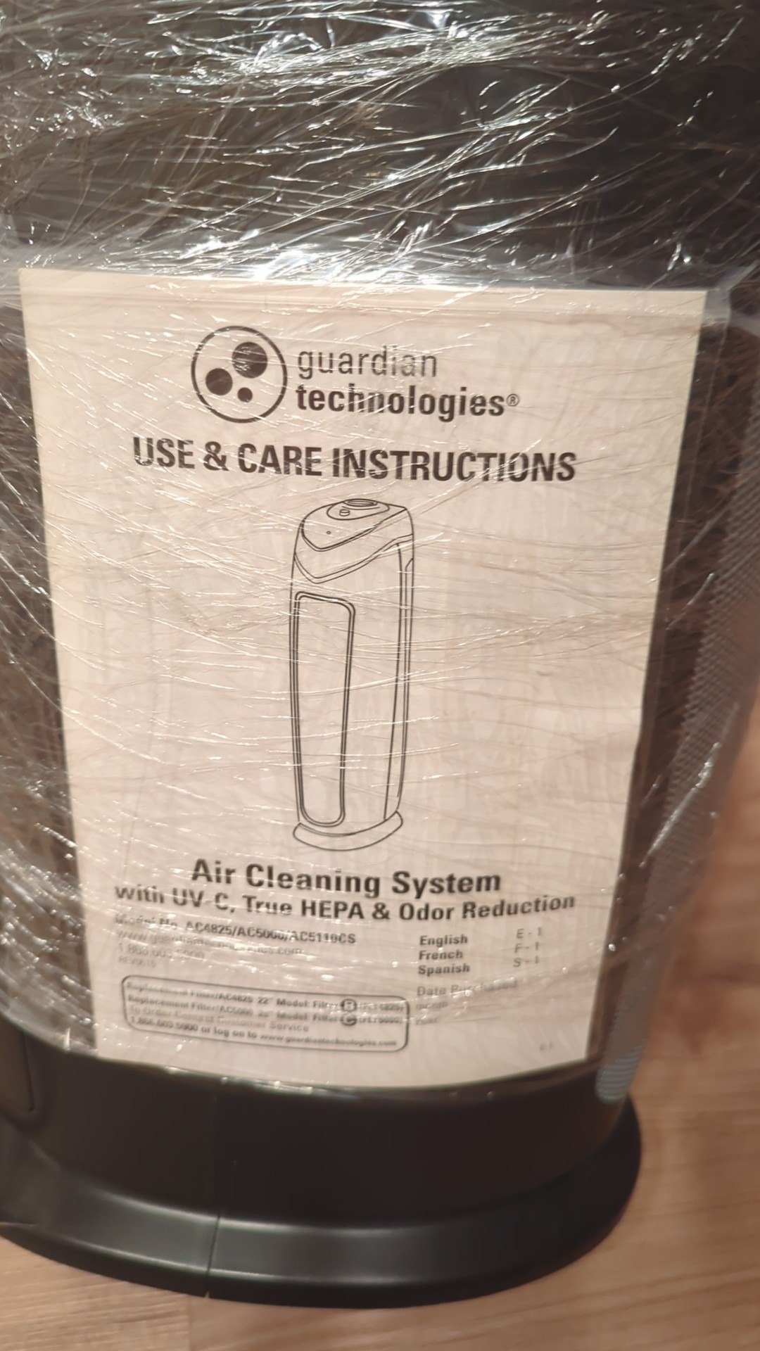GermGuardian AC4825E Air Purifier + Extra Filter - photo 2