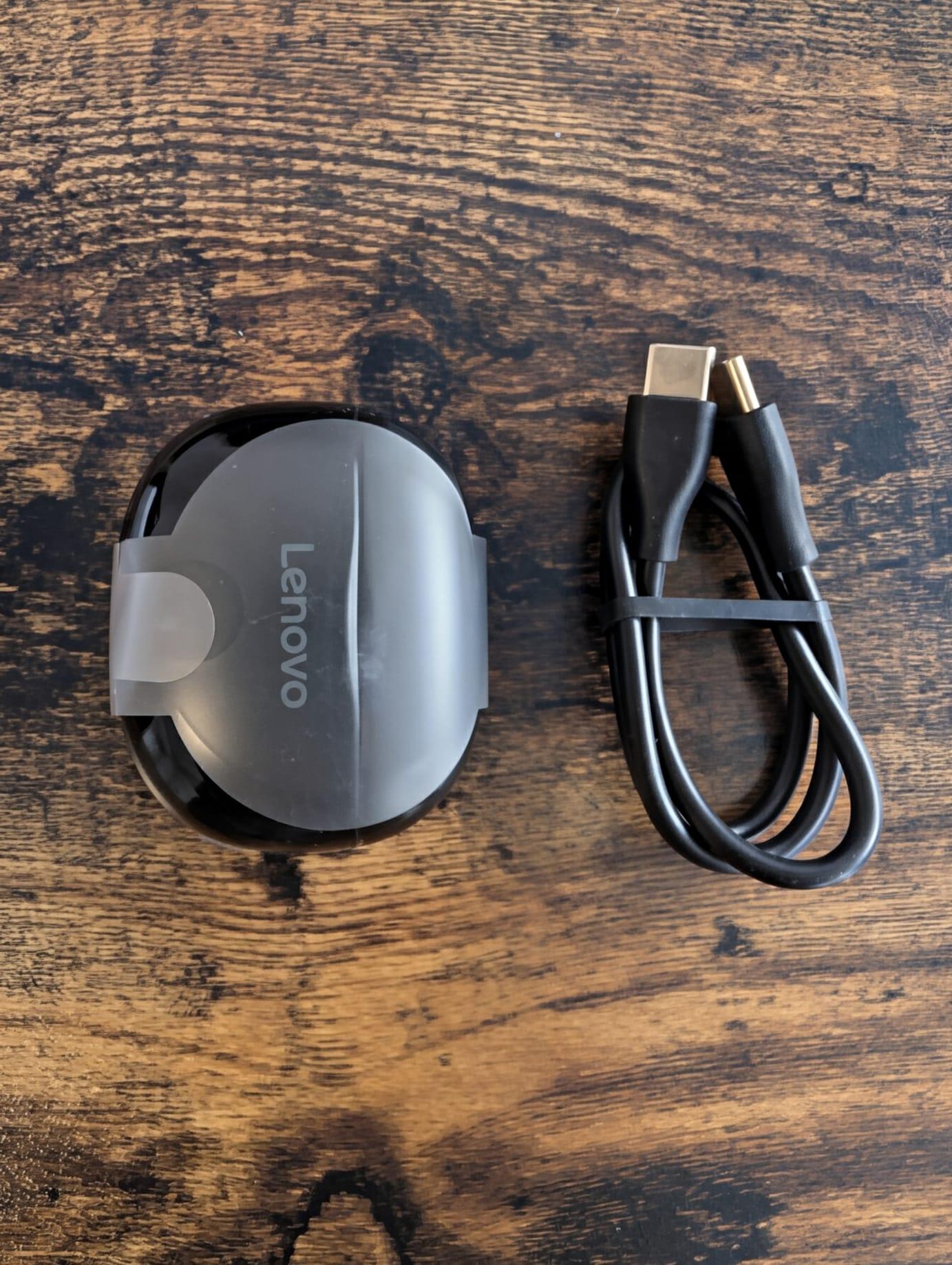 Lenovo E310 True Wireless Earbuds - Black - photo 5
