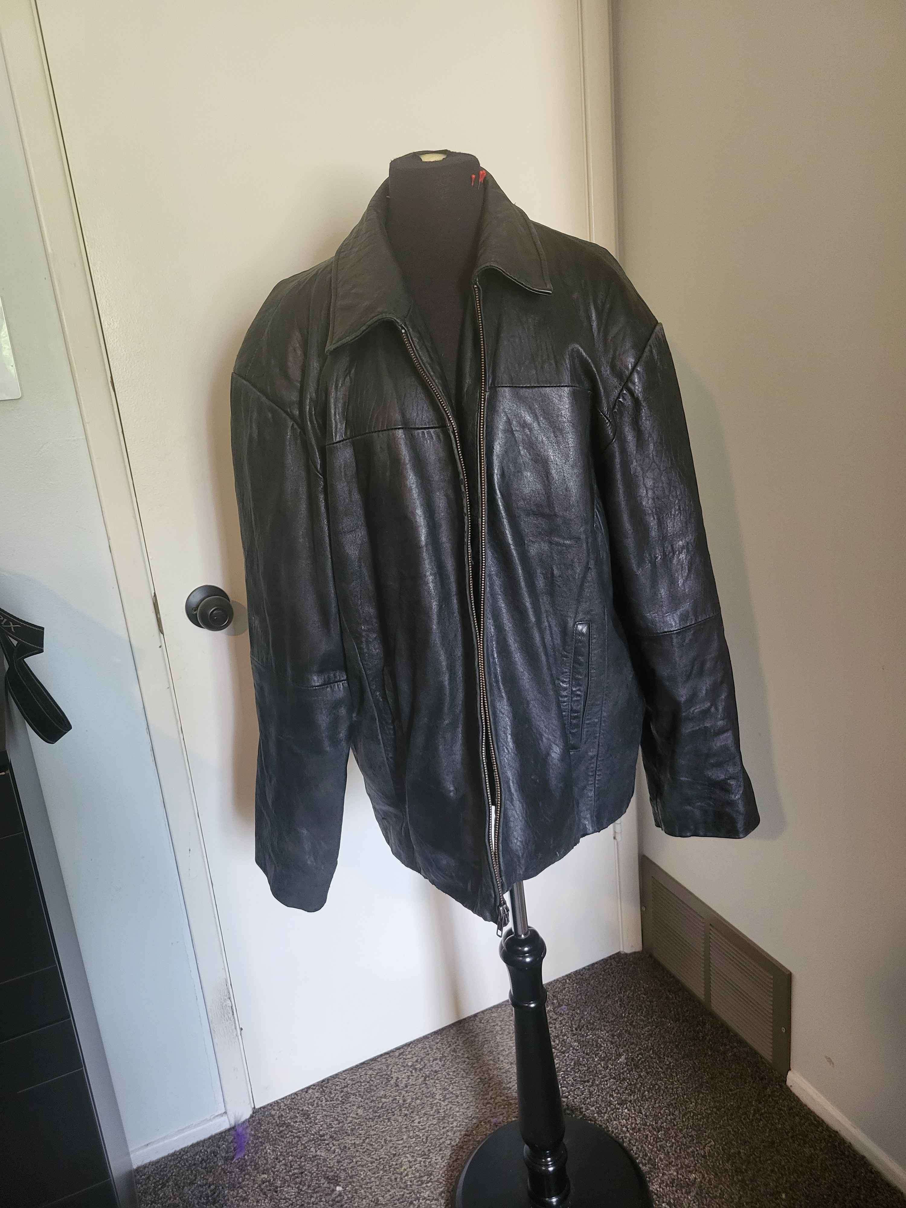Mens Leather Coat