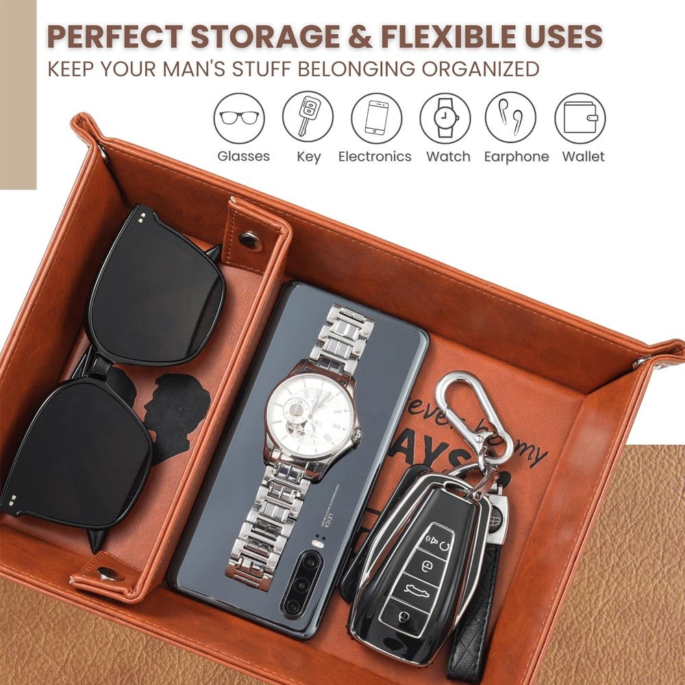 Father's Day Catch-All Tray with Keychain - photo 3