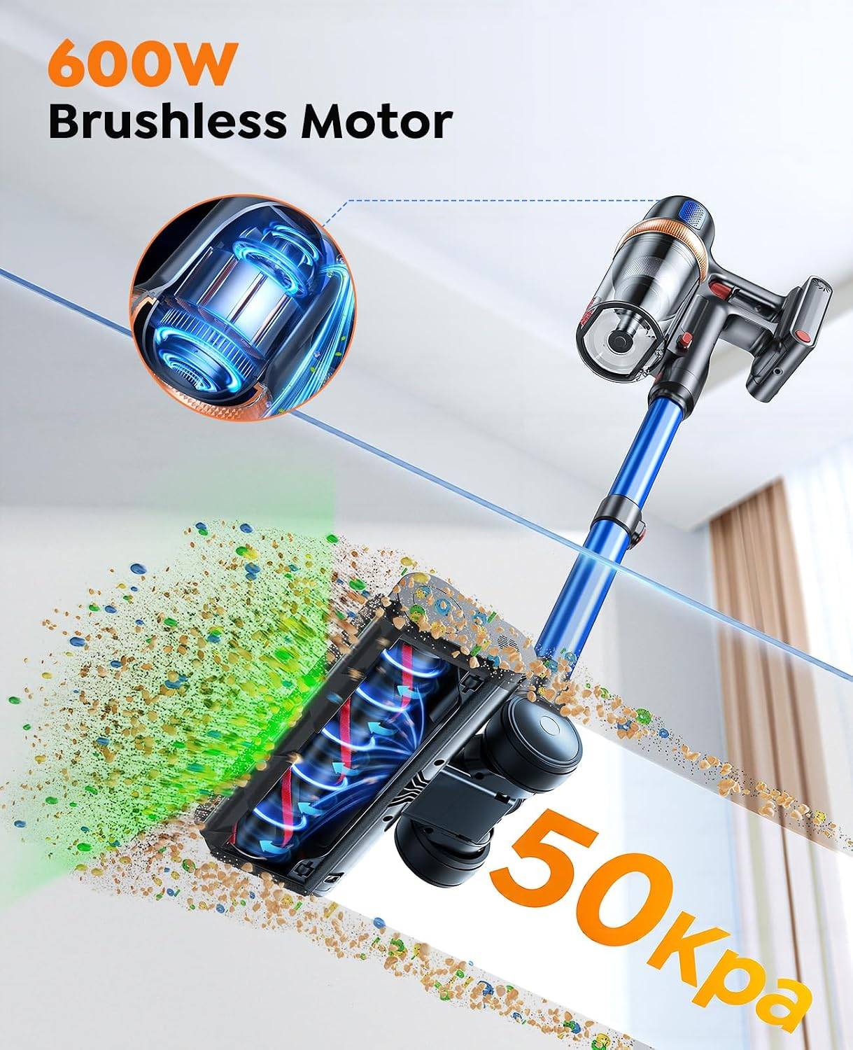 INTETURE Cordless Vacuum Cleaner - photo 2