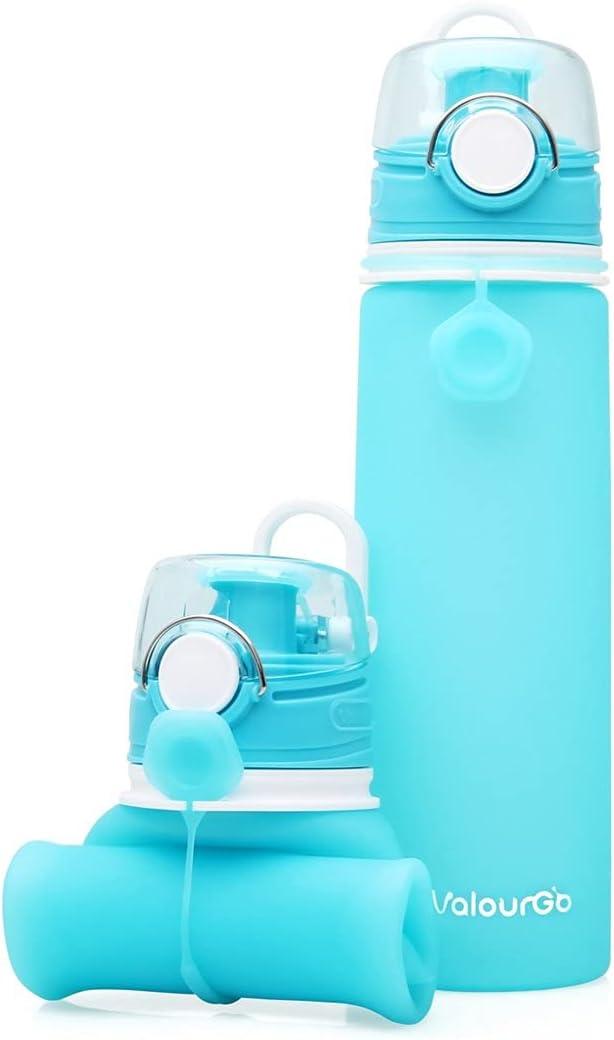 Valourgo Collapsible Silicone Water Bottle - photo 2