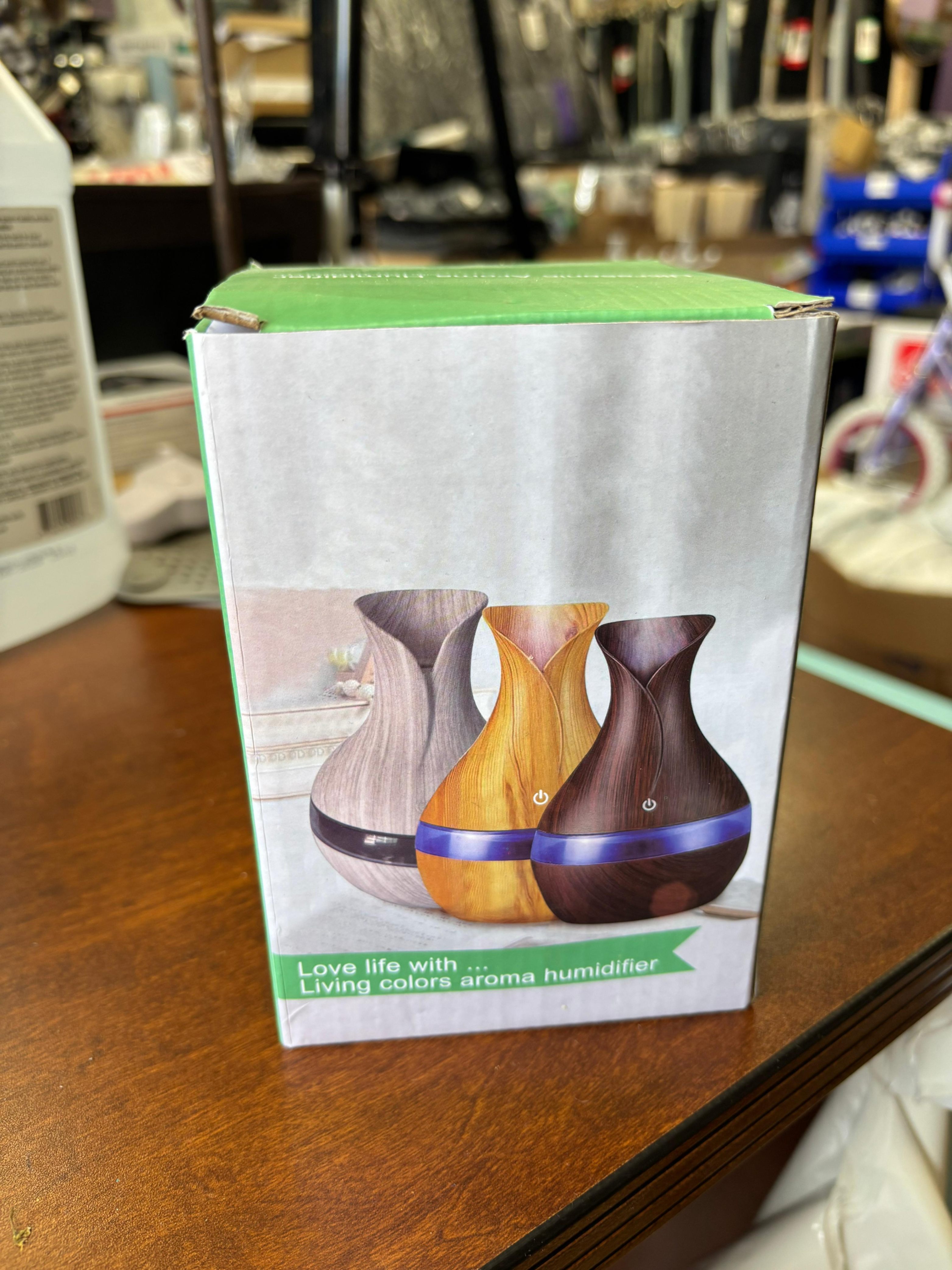 300ML Aroma Diffuser & Humidifier with Remote + Essential Oil