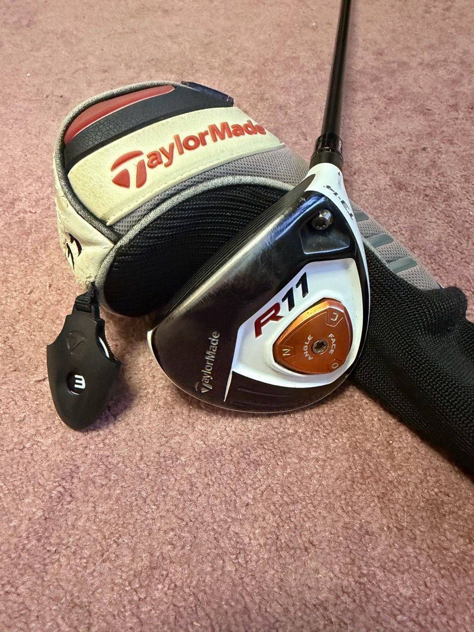 TaylorMade R11 T3 14° 3 Wood – Fujikura Blur 70 – Headcover