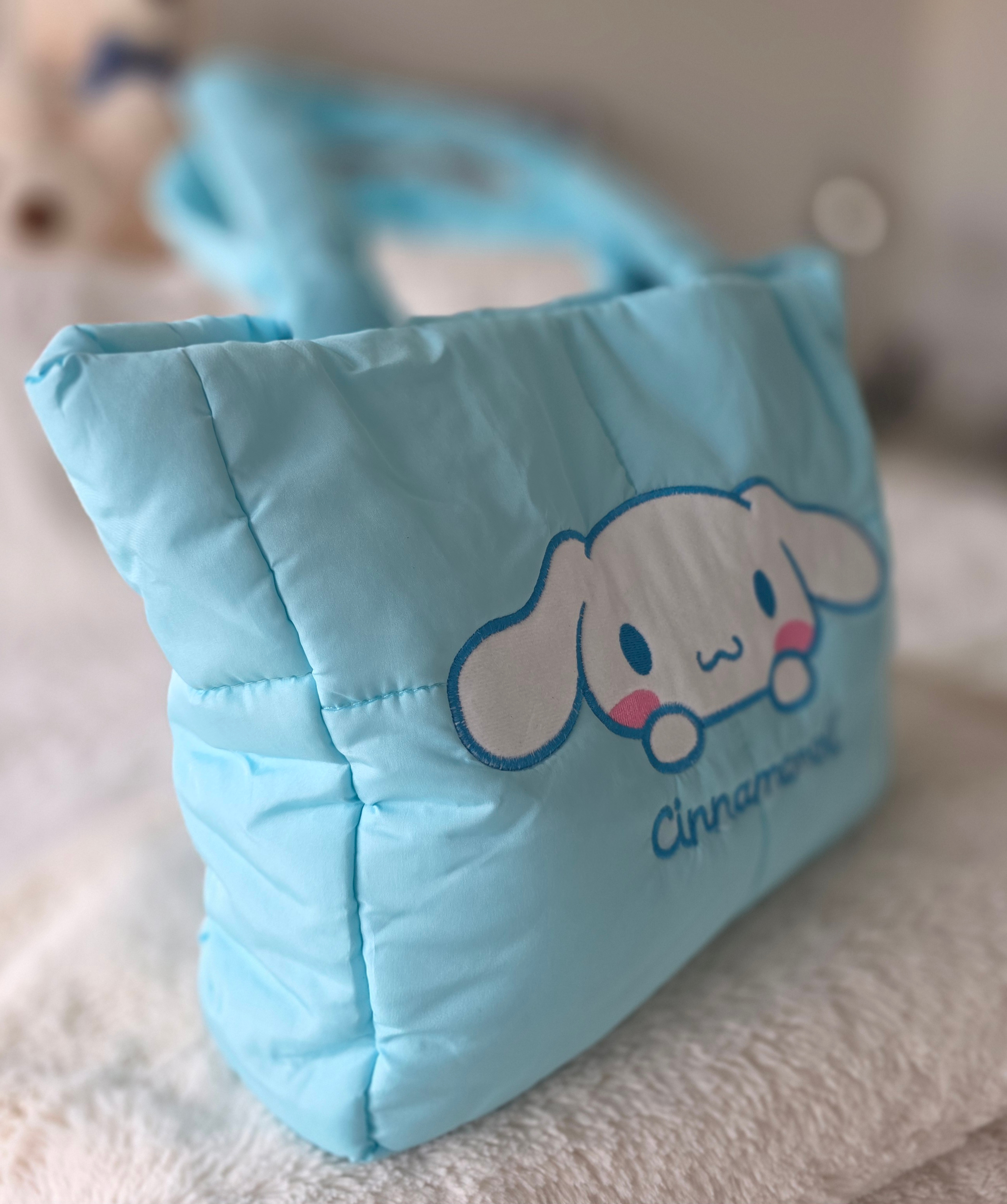 SANRIO Cinnamoroll-Small "PUFFY" Blue Hand Bag-BRAND NEW! - photo 4