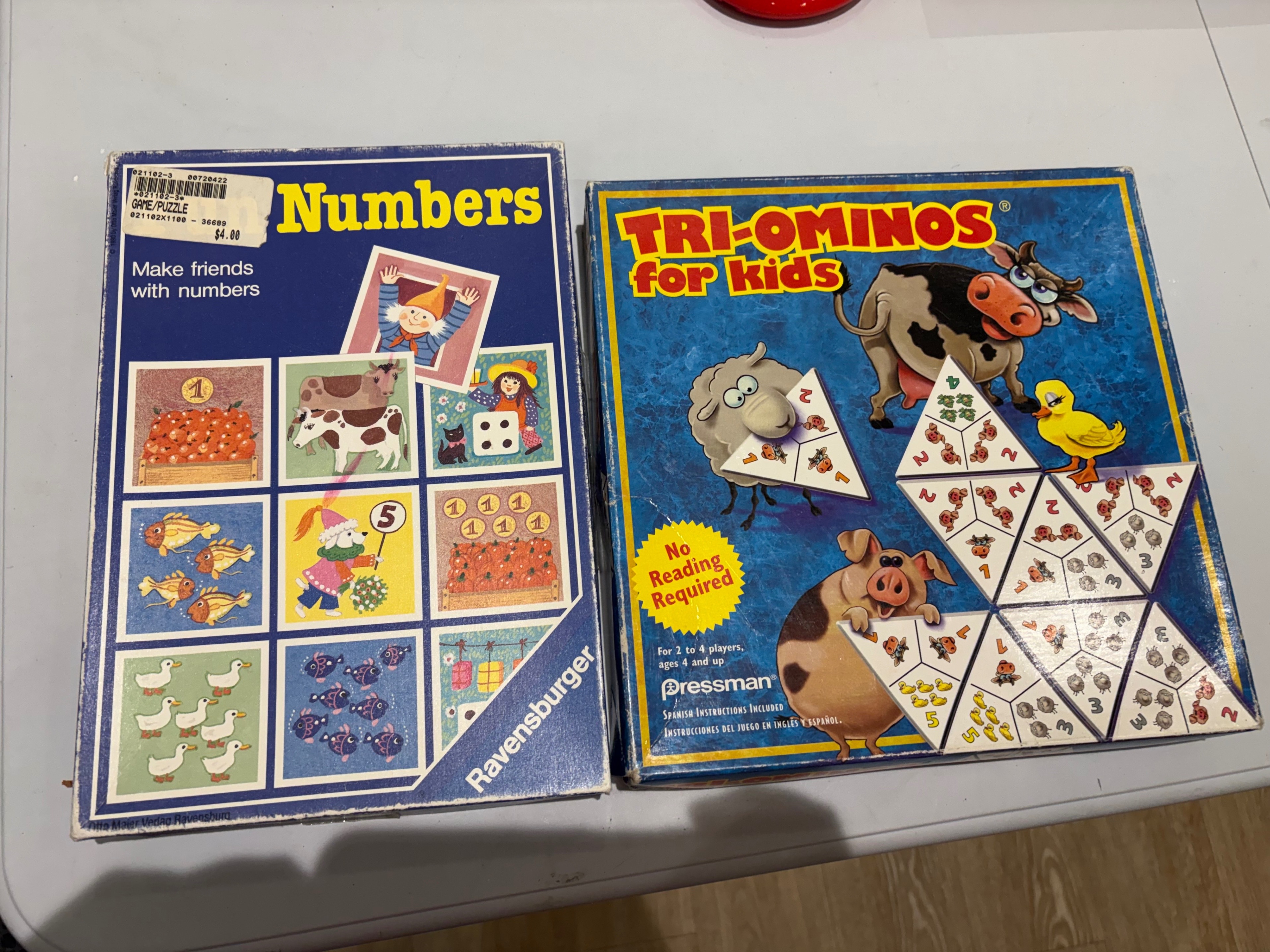 Kids Numbers & Math Games Bundle – Ravensburger + Tri-Ominos