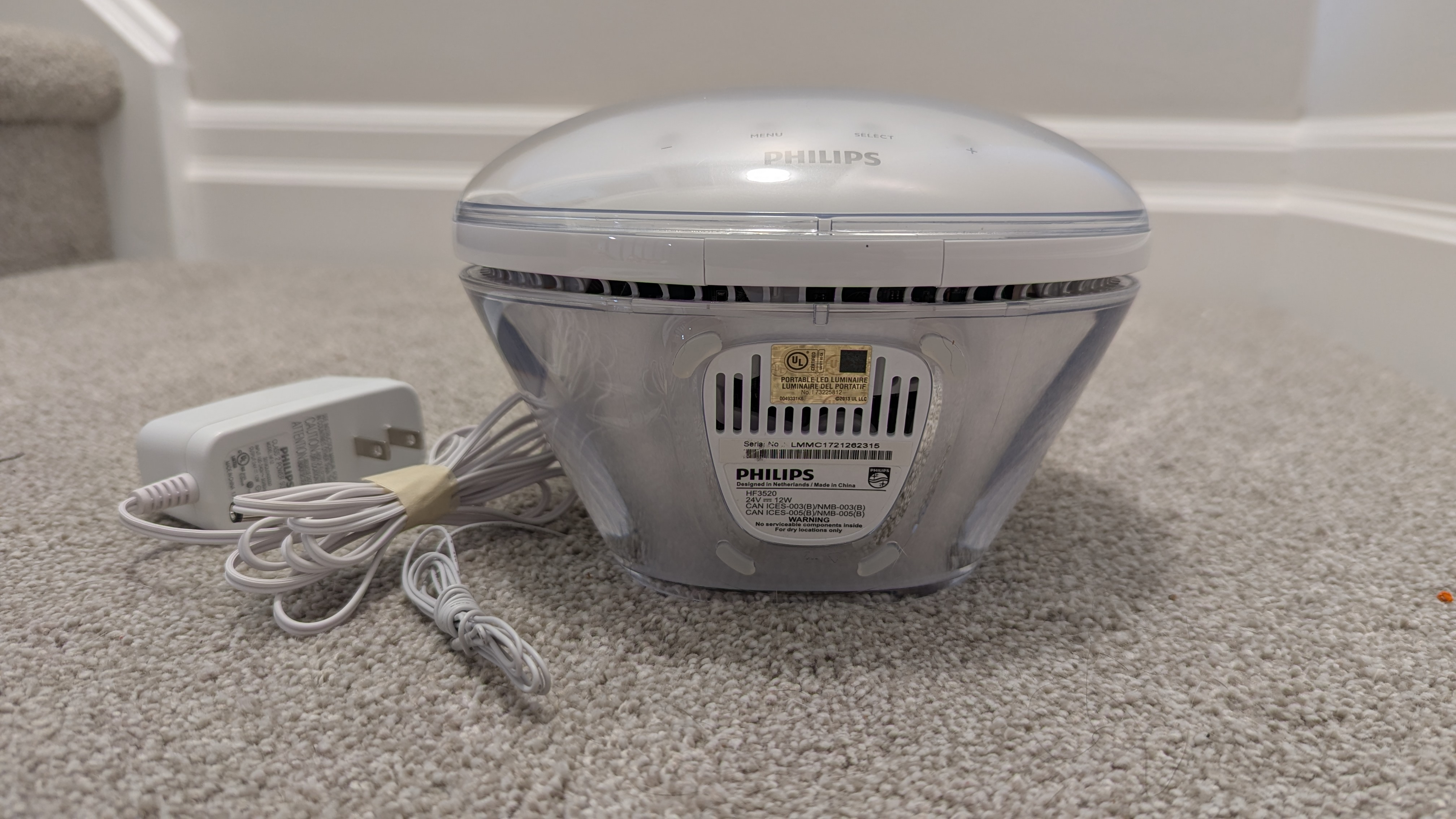 PHILIPS® Wake-Up Light (HF3520) Alarm Clock - photo 3