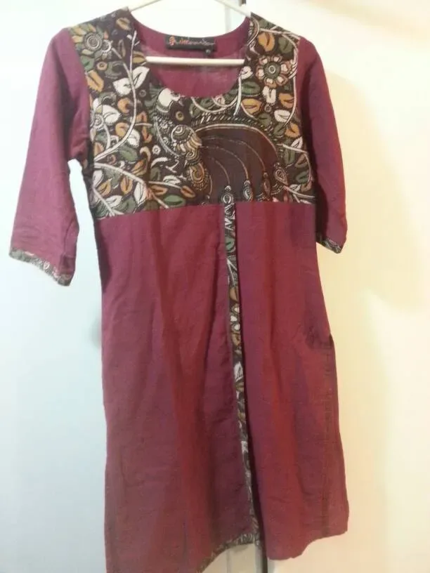 Neelaambari Indian Cotton Patterned Dress/Shirt
