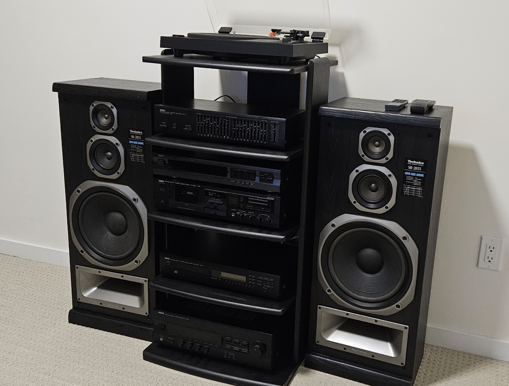 Yamaha Natural Sound Vintage Stereo Hi-Fi System Fully Serviced - photo 2