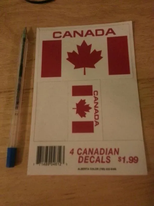 Free Canadian Decal Stickers -- 2 Left - photo 4