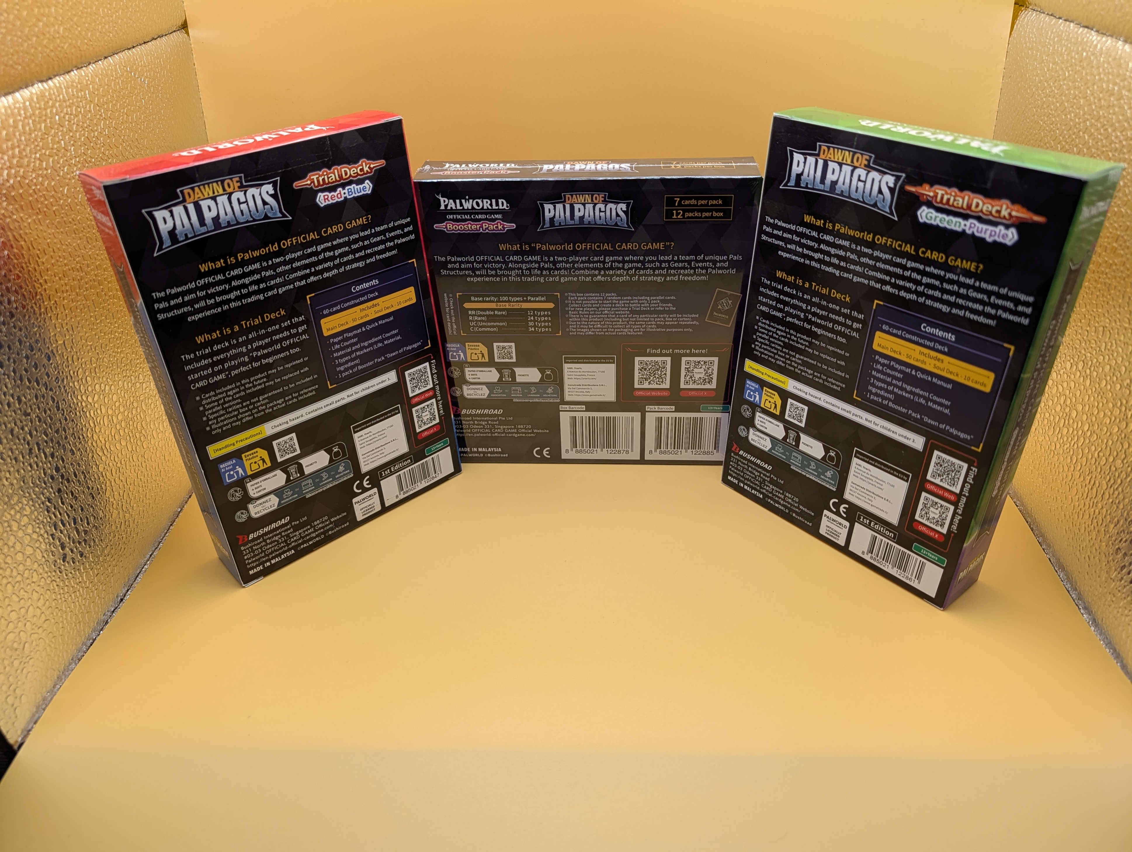 Palworld TCG Booster Box & 2 Trial Decks COMBO - photo 2