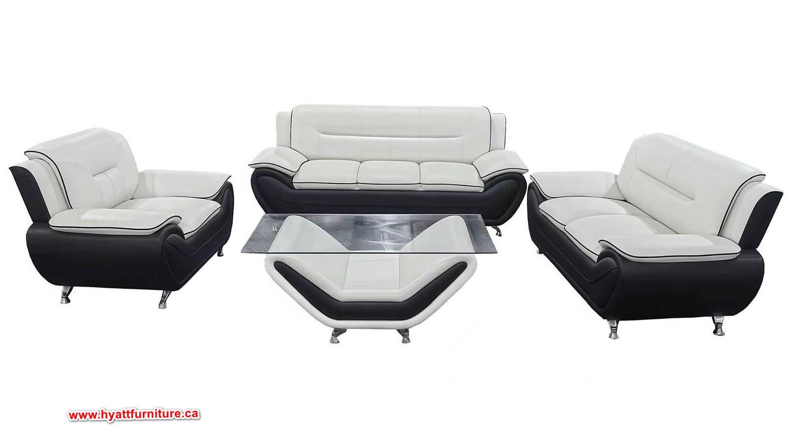 Brand new 3pcs Designed Leatherette sofa set only $898