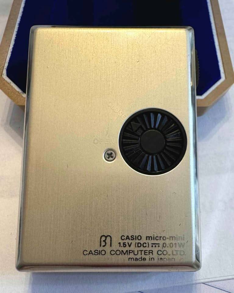 Vintage Casio micro-mini calculator 1970s / Calculatrice 1970 - photo 4
