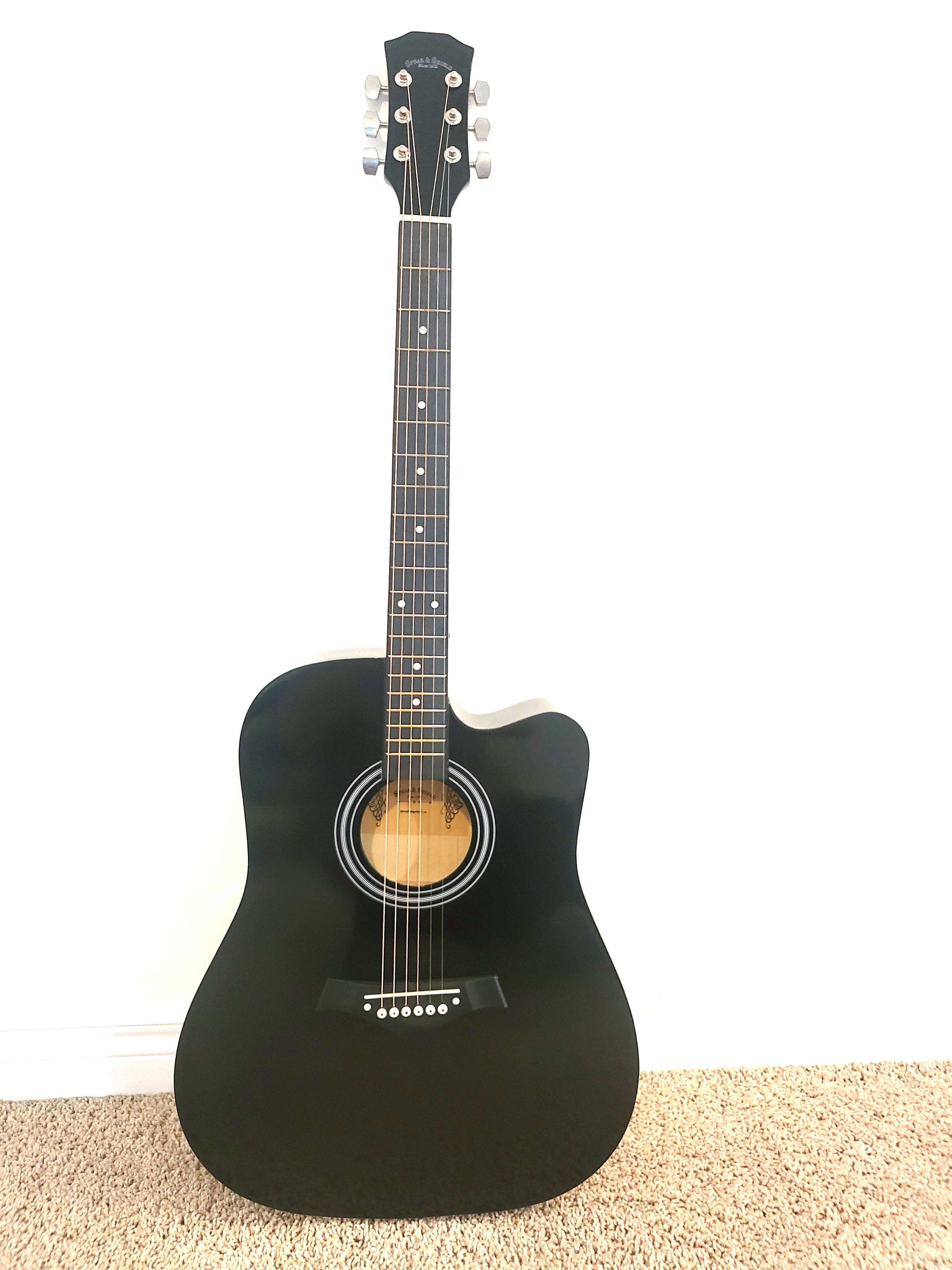 Brand New Beginner Acoustic Guitar Full Set – $140 / $180 Kit