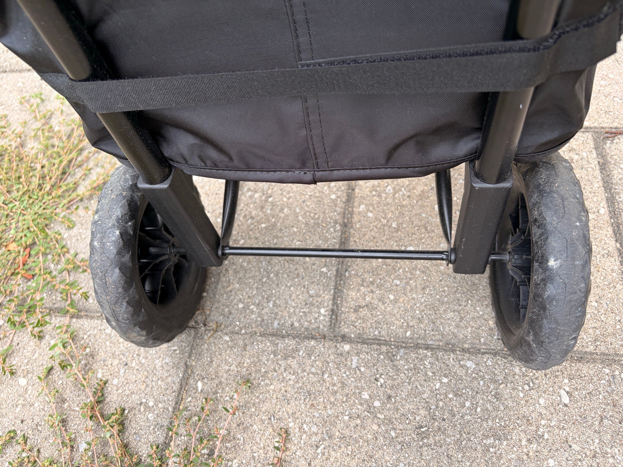 IKEA Large-Capacity Folding Shopping Trolley — Black - photo 2