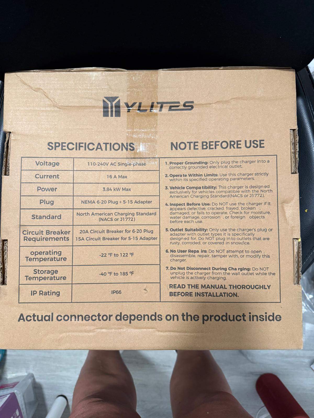 ⚡ Tesla Level 1/2 Portable EV Charger – $90 FIRM - photo 5