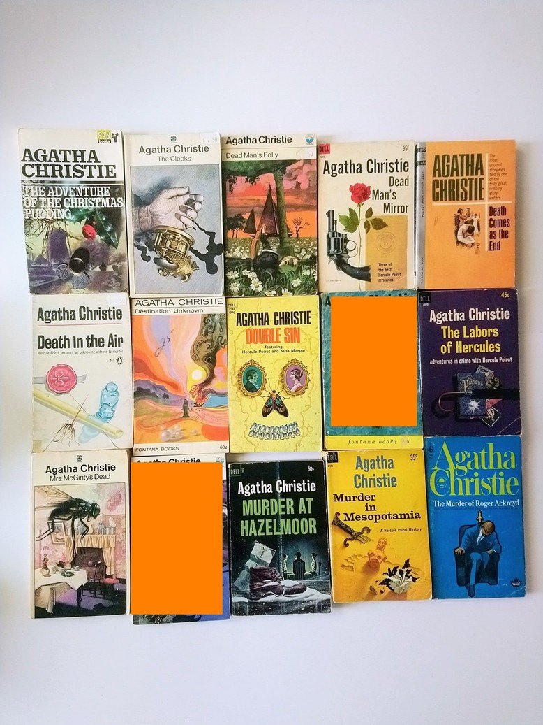 vintage Agatha Christie pocketbooks!
