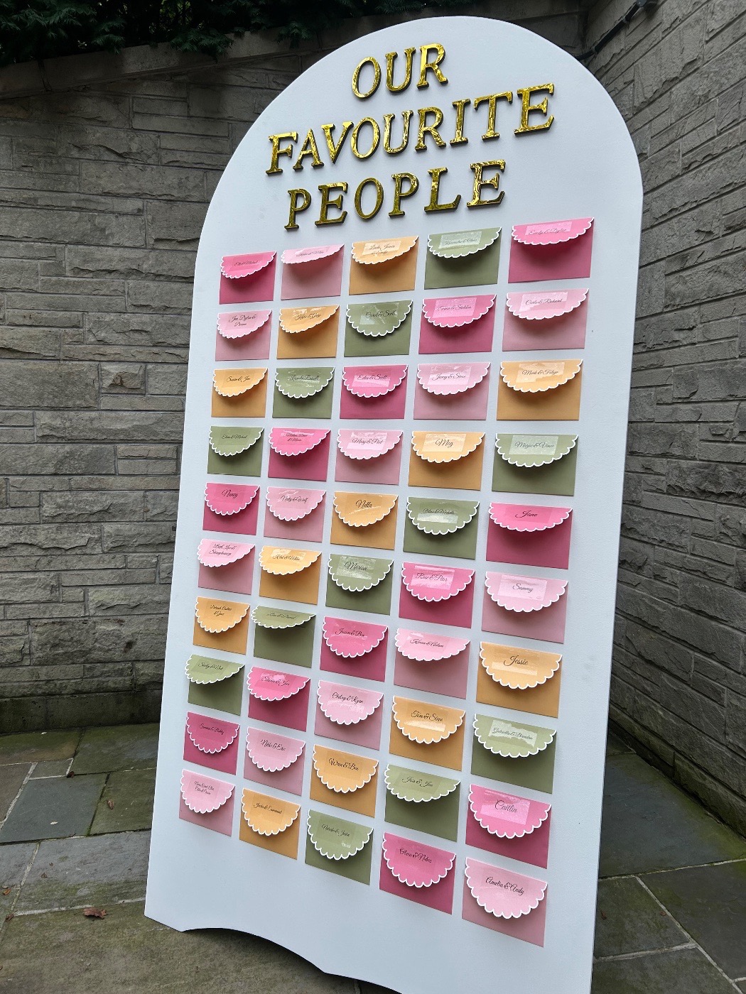 Wedding Seating Chart Display - photo 2